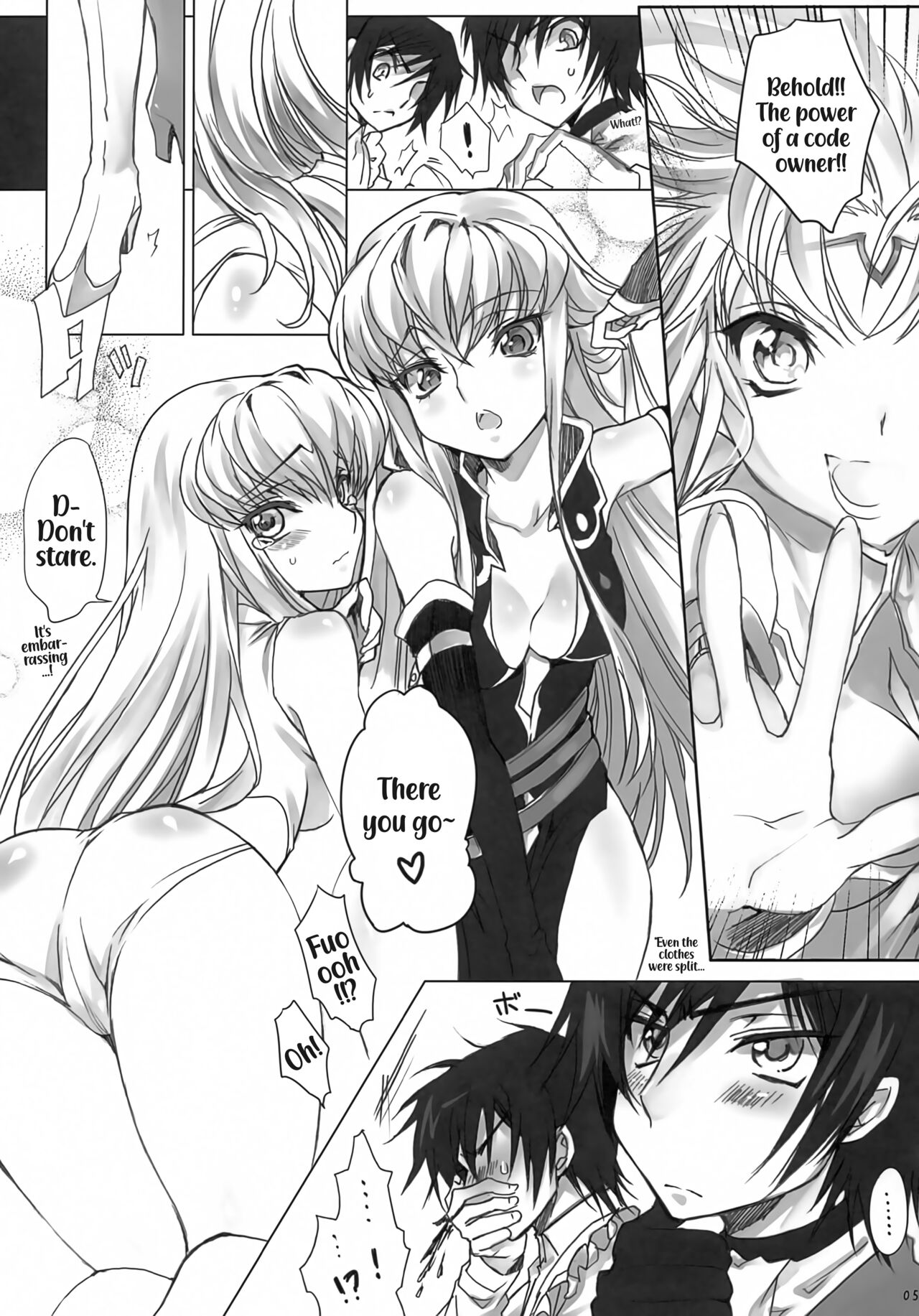 (C81) [CREAYUS (Rangetsu)]AROUND NOISE!(Code Geass: Lelouch of the Rebellion) [English] Page 5