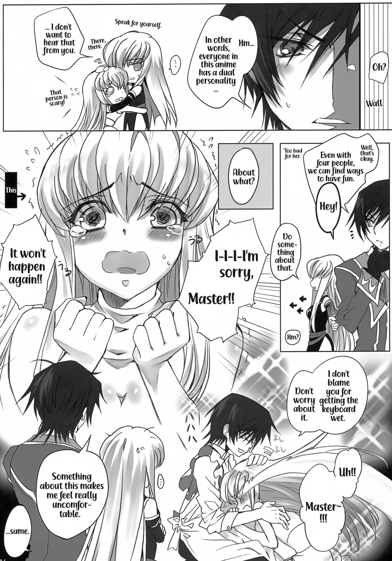 (C81) [CREAYUS (Rangetsu)]AROUND NOISE!(Code Geass: Lelouch of the Rebellion) [English] Page 6