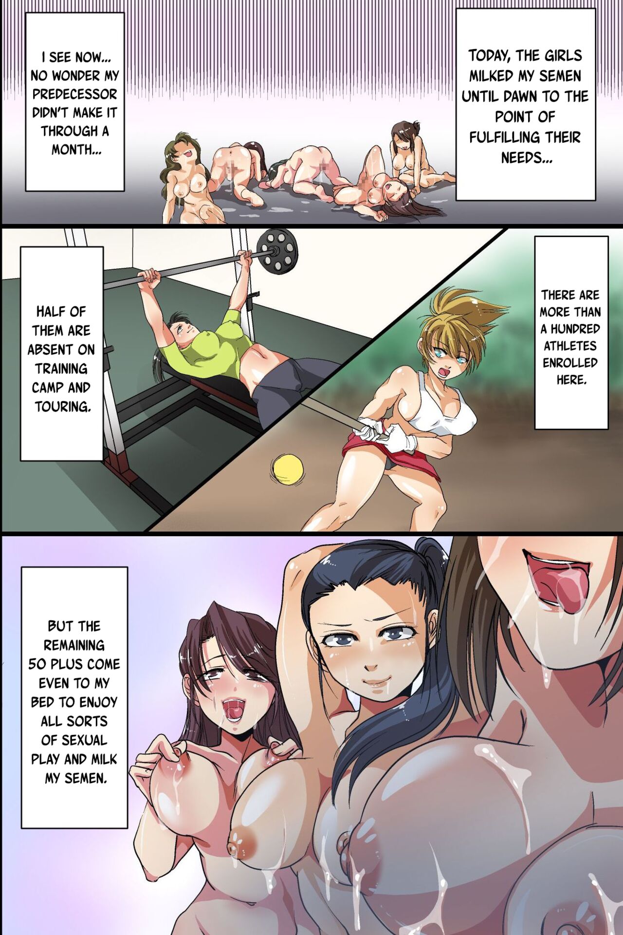[Rbooks]Sports Bakari Shite Iru Onna-tachi wa Yokkyuu Fuman de Nikubou ni Uete Iru to Iu Uwasa wa Hontou datta | The rumor about women who only focus on sports being Sexually frustrated and lusting for cock turned out to be true[English] [ChoriScans] Page 32