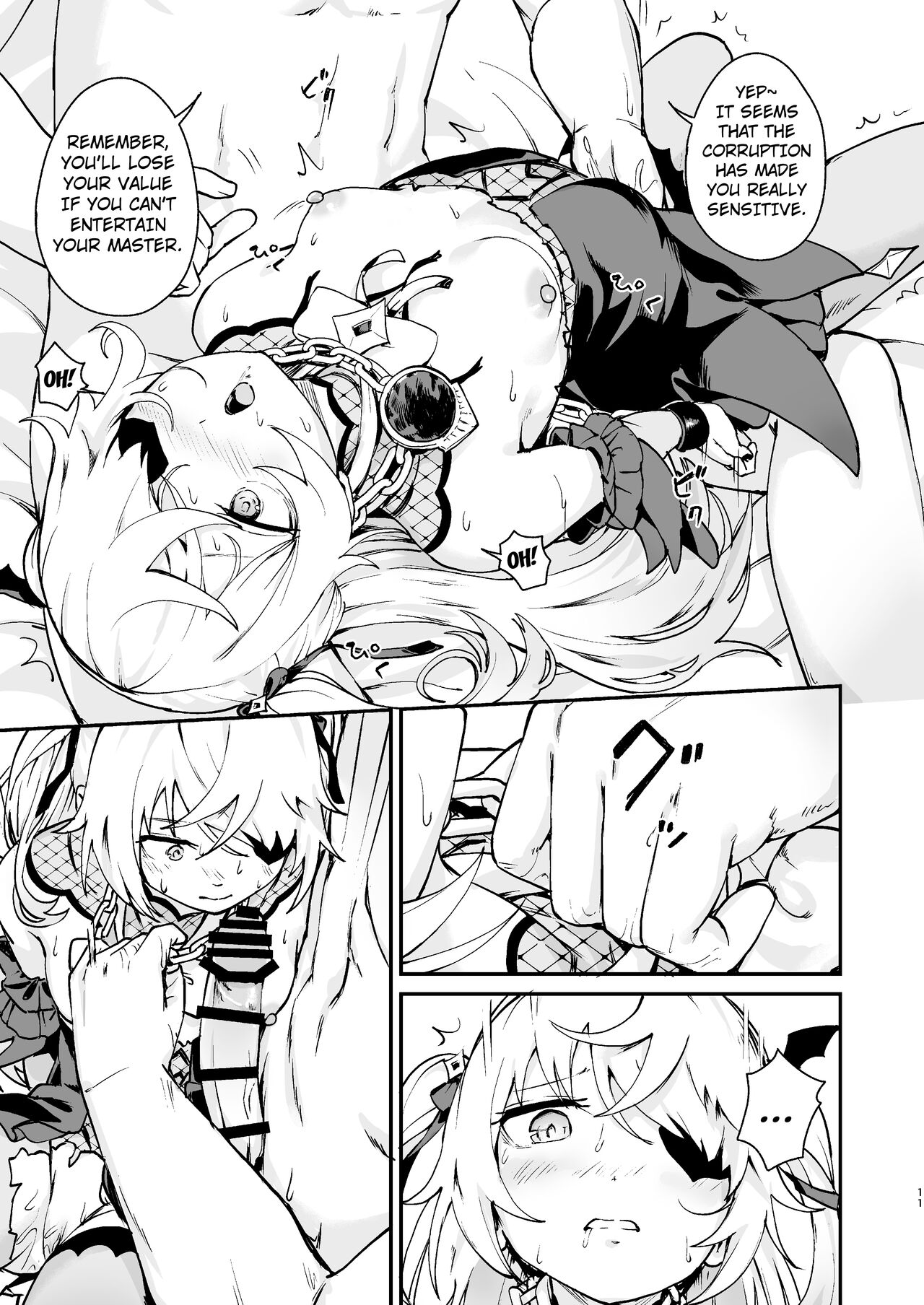 [Koromoko Kokoro (Koromotake)]Koujou Ochiru | Fischl Falling to Ruin(Genshin Impact) [English] [Kuraudo] [Digital] Page 10