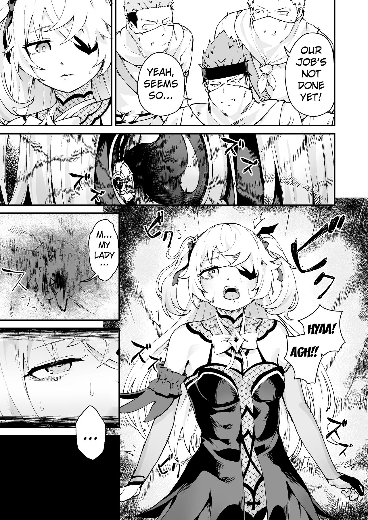 [Koromoko Kokoro (Koromotake)]Koujou Ochiru | Fischl Falling to Ruin(Genshin Impact) [English] [Kuraudo] [Digital] Page 6