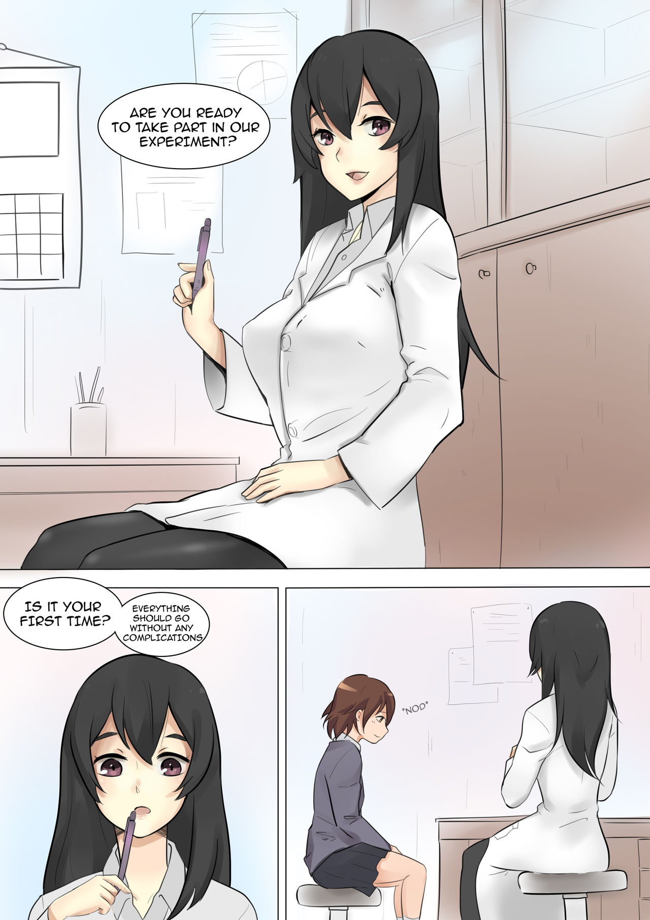 [YS]Yasuna visits Marushamo | Ясуна в гостях у Марушамо[English] Page 3