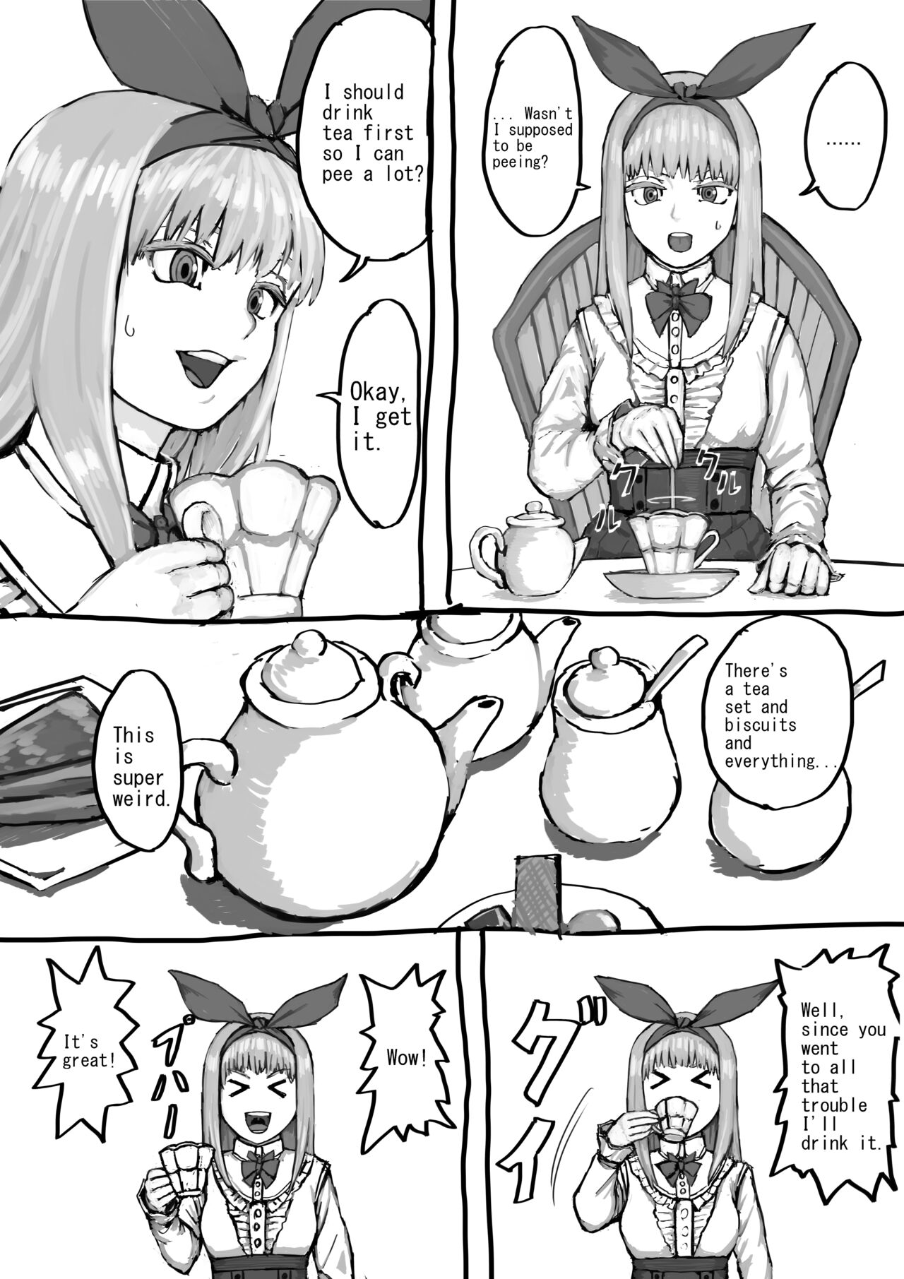 [DODOMESU3SEI]Panie-chan ga Nuigurumi ni Oshikko suru Hanashi[English] Page 4