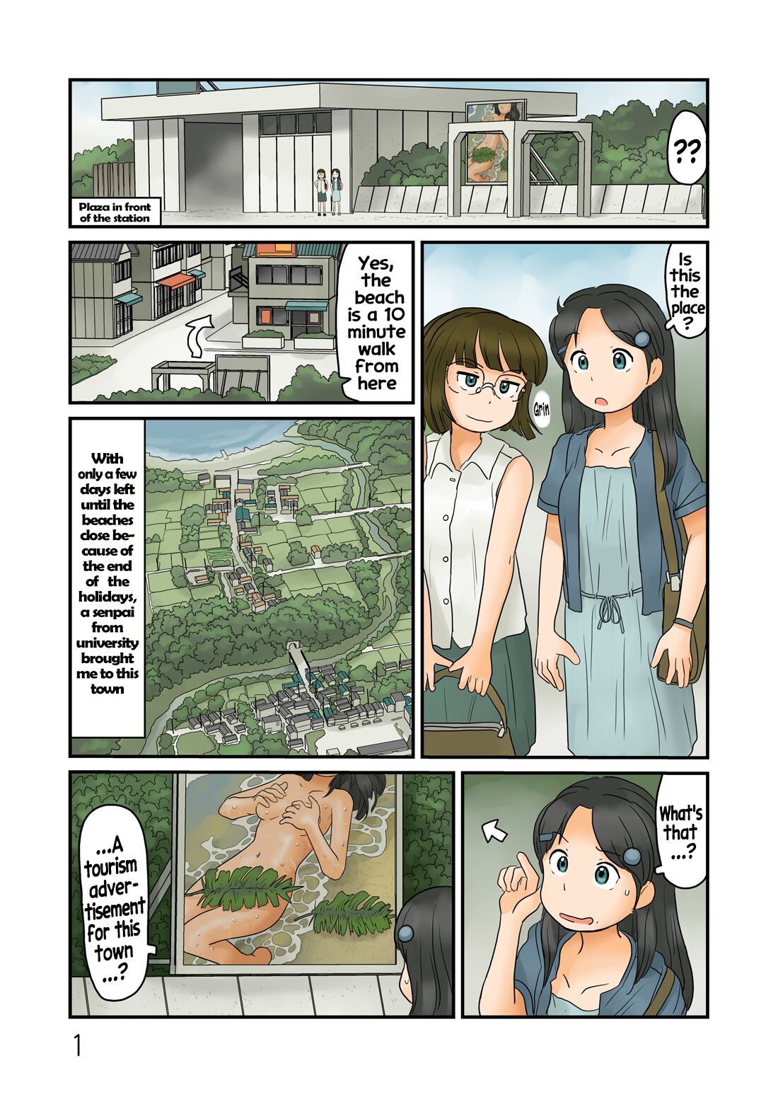 [Awatake (Hirotake Awataka)]Nazo no Rajo no Shinsou | The Truth About the Mysterious Naked Woman[English] [Hikari no Kaze] Page 2