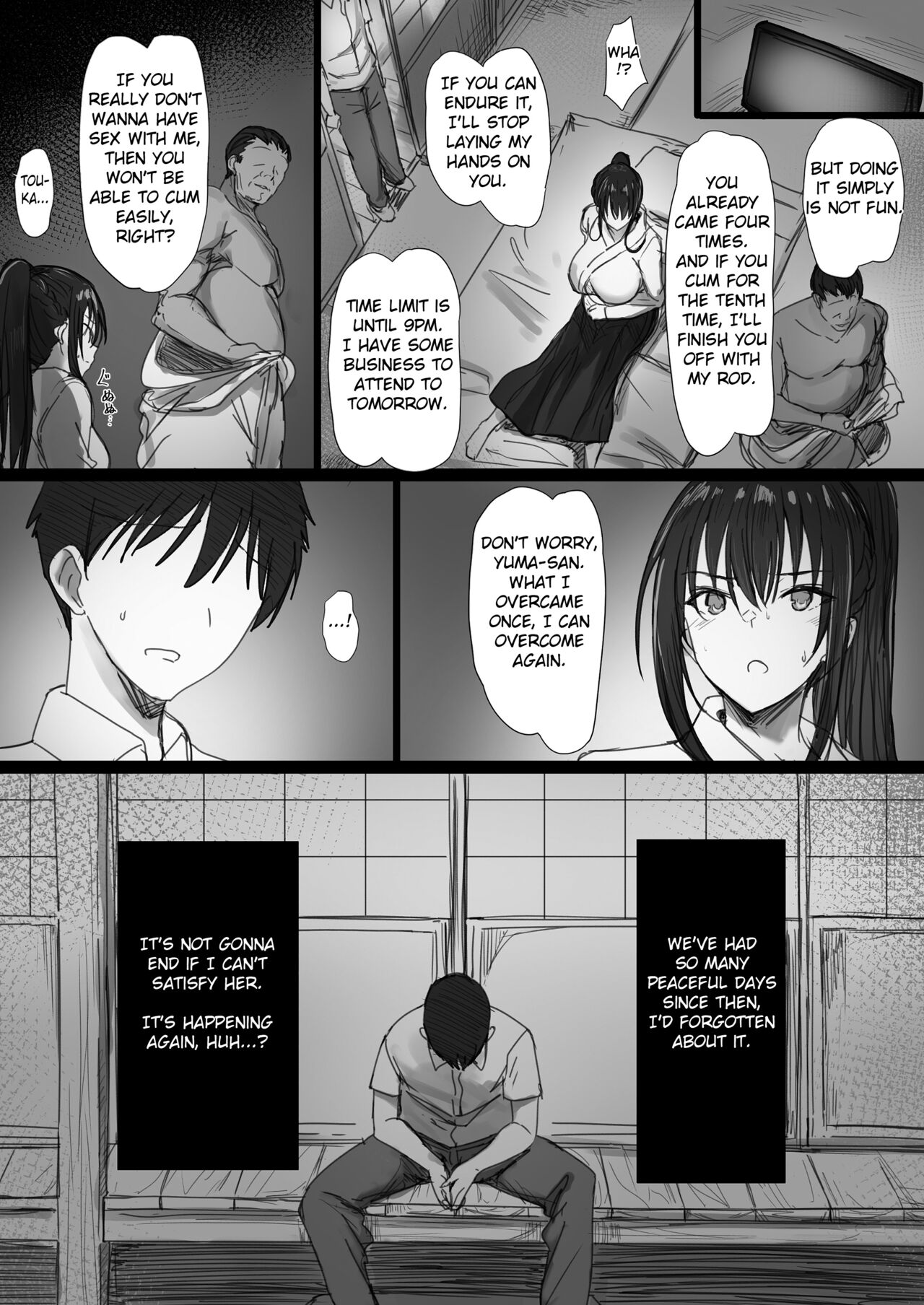 [Hari Poteto]Ki ga Tsuyoi Seiso na Hitozuma Reijou ga Netorareru made no Ichibu Shijuu II[English] [Fated Circle] Page 24