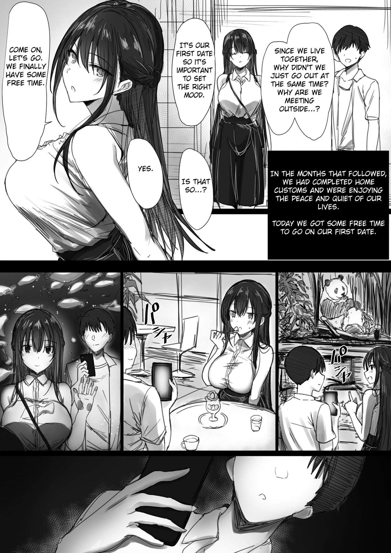 [Hari Poteto]Ki ga Tsuyoi Seiso na Hitozuma Reijou ga Netorareru made no Ichibu Shijuu II[English] [Fated Circle] Page 3