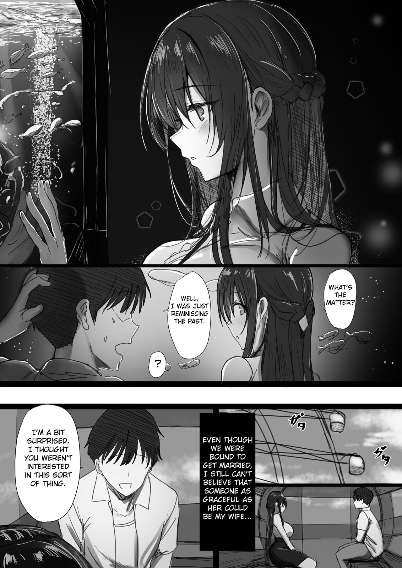 [Hari Poteto]Ki ga Tsuyoi Seiso na Hitozuma Reijou ga Netorareru made no Ichibu Shijuu II[English] [Fated Circle] Page 4