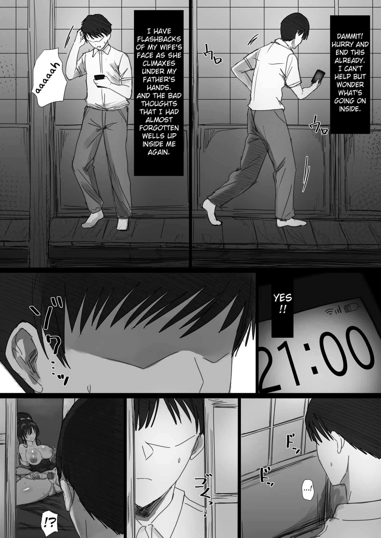 [Hari Poteto]Ki ga Tsuyoi Seiso na Hitozuma Reijou ga Netorareru made no Ichibu Shijuu II[English] [Fated Circle] Page 40