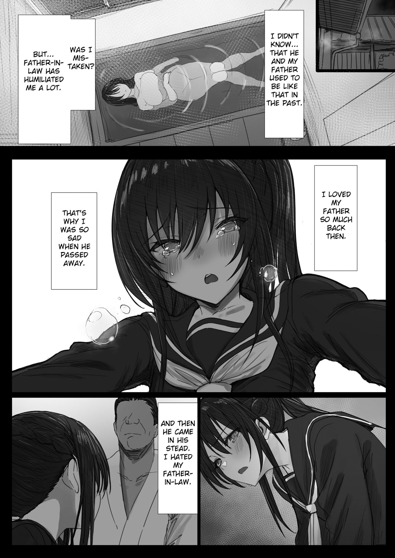 [Hari Poteto]Ki ga Tsuyoi Seiso na Hitozuma Reijou ga Netorareru made no Ichibu Shijuu II[English] [Fated Circle] Page 71
