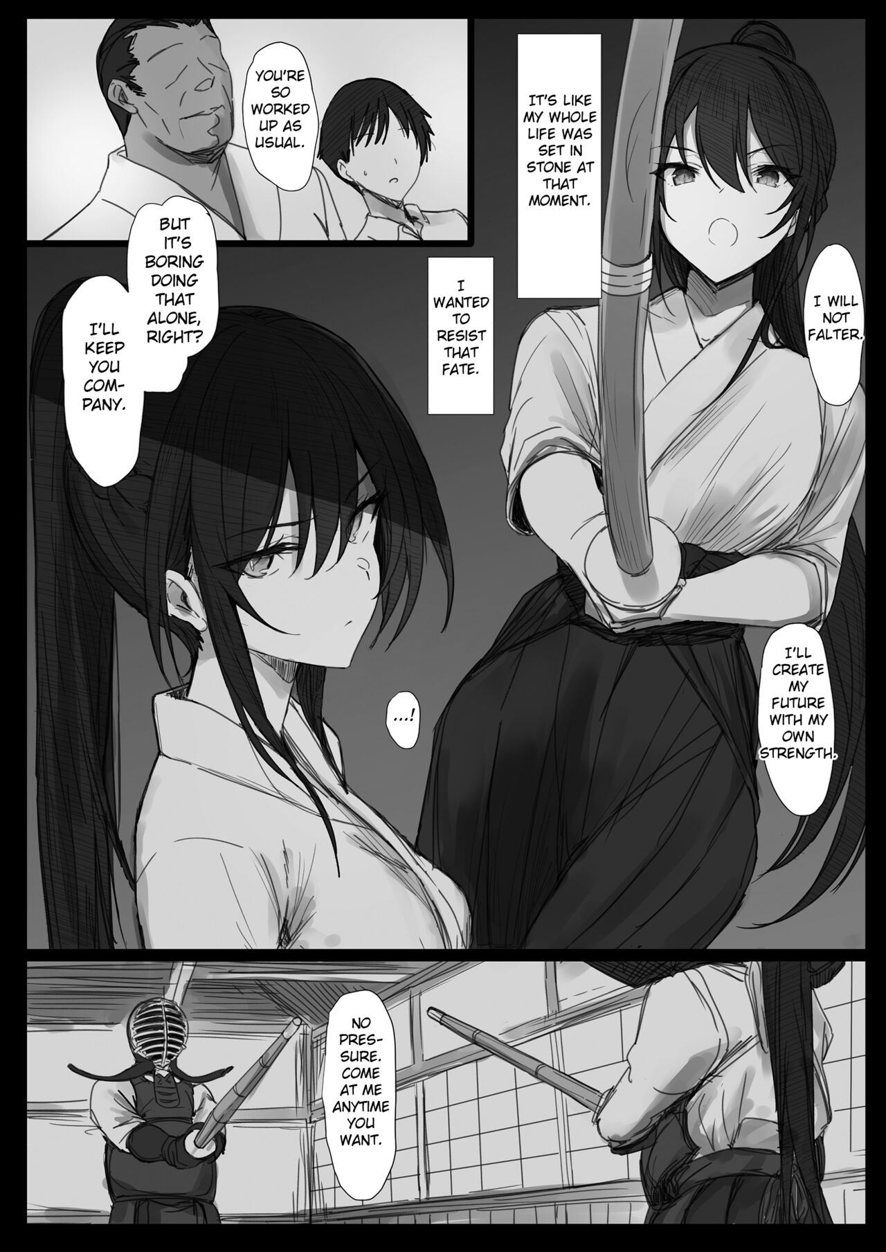 [Hari Poteto]Ki ga Tsuyoi Seiso na Hitozuma Reijou ga Netorareru made no Ichibu Shijuu II[English] [Fated Circle] Page 72