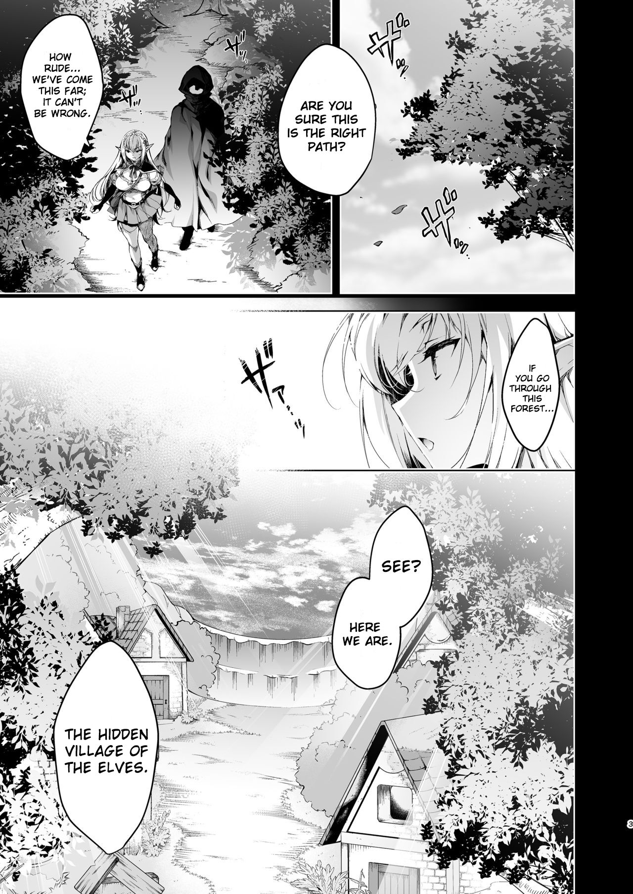 [Ninokoya (Ninoko)]Elf ni Inmon o Tsukeru Hon LEVEL:3[English] [Digital] Page 4