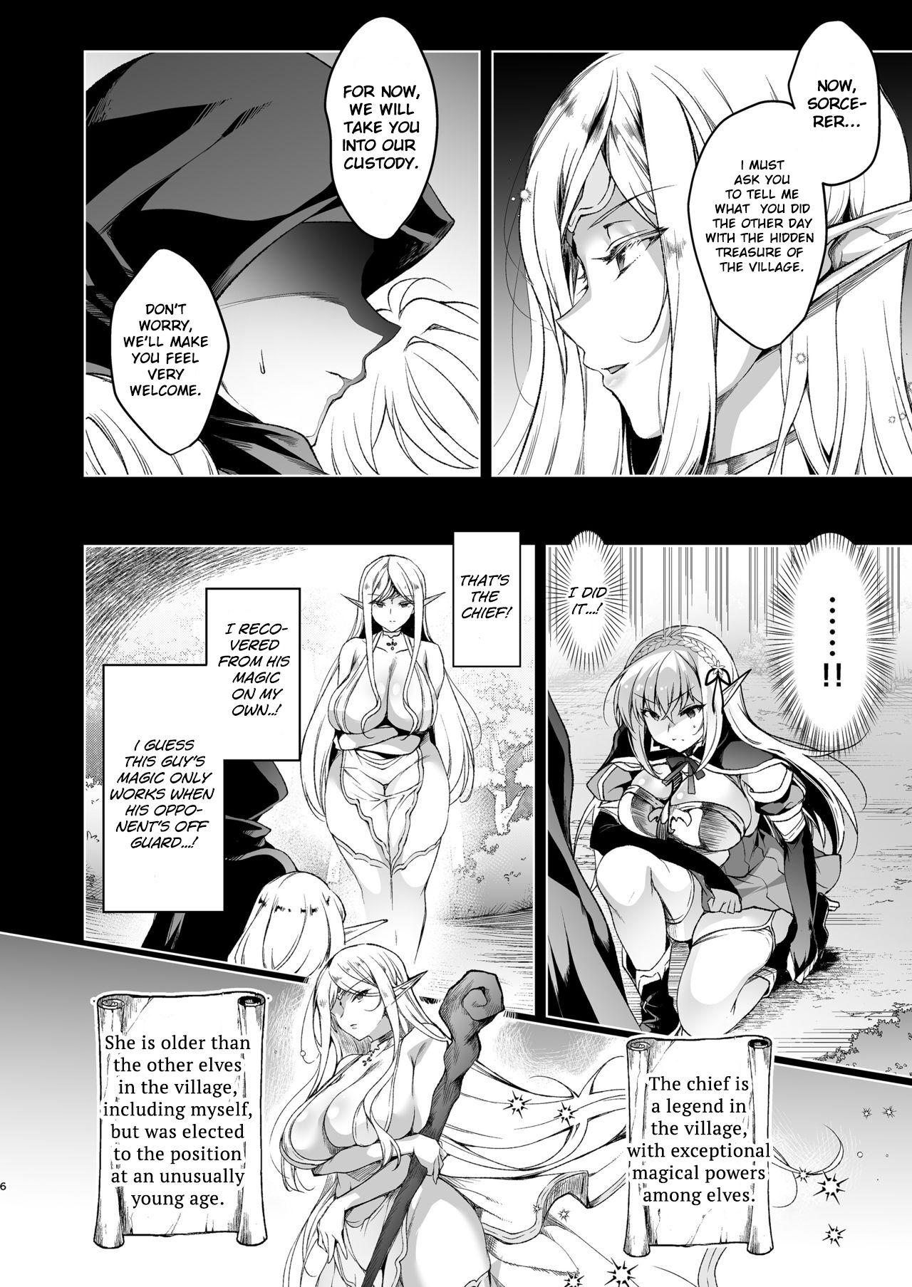 [Ninokoya (Ninoko)]Elf ni Inmon o Tsukeru Hon LEVEL:3[English] [Digital] Page 7