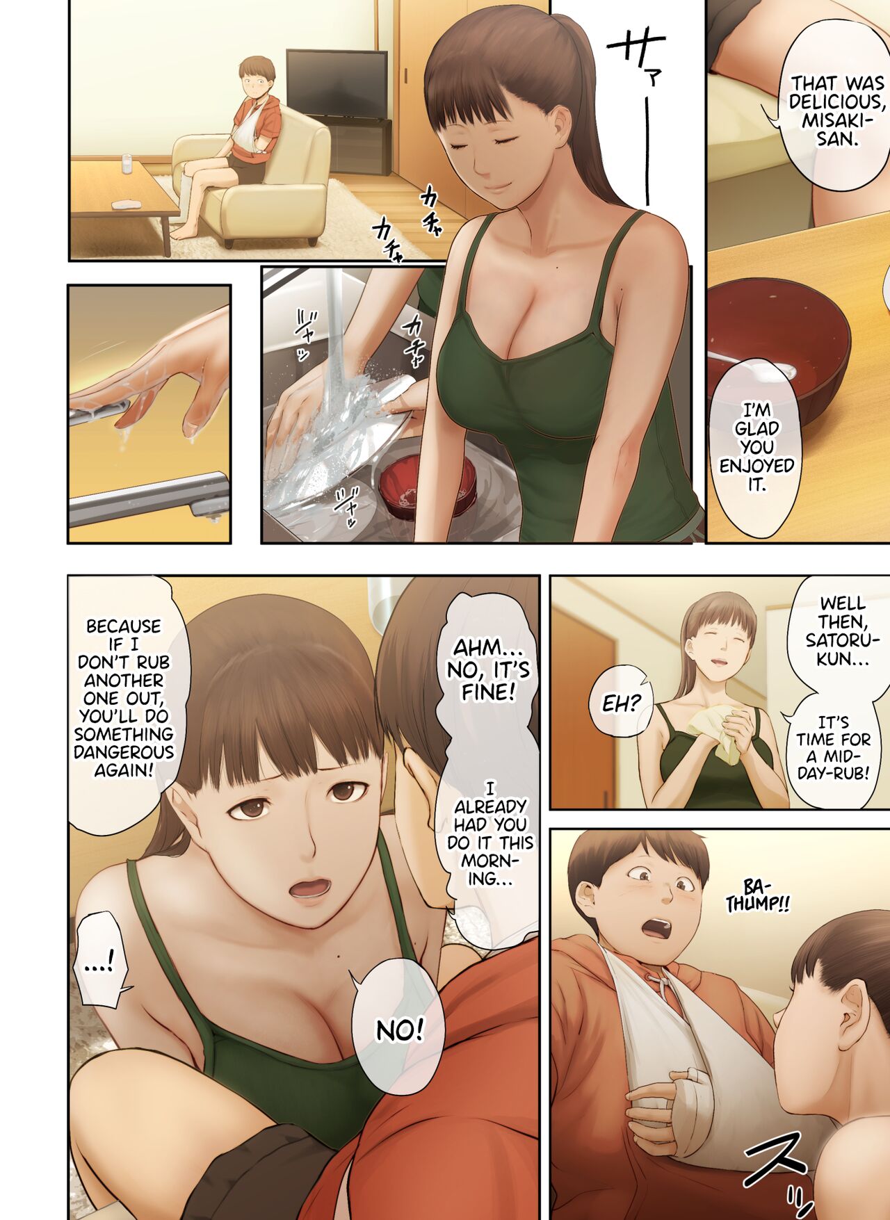 [Chinjao Girl. (Special G)]Tonari no Onee-san no Shitagi o Nusundara Kiseki ga Okita Hanashi o Shiyou |  Let’s Talk About the Story of A Miracle that Happened When I Stole the Underwear of the Lady Next Door[English] [Sonarin迫] Page 37