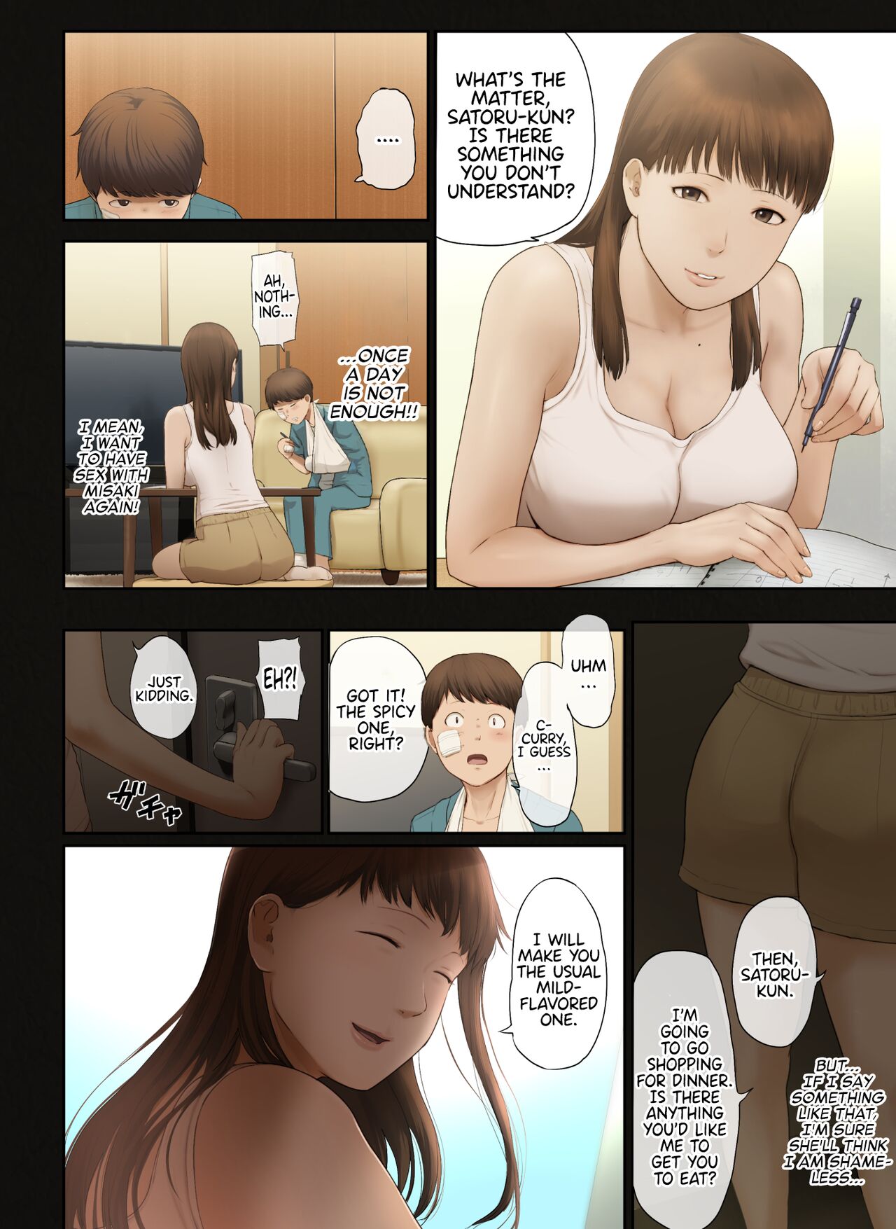[Chinjao Girl. (Special G)]Tonari no Onee-san no Shitagi o Nusundara Kiseki ga Okita Hanashi o Shiyou |  Let’s Talk About the Story of A Miracle that Happened When I Stole the Underwear of the Lady Next Door[English] [Sonarin迫] Page 39