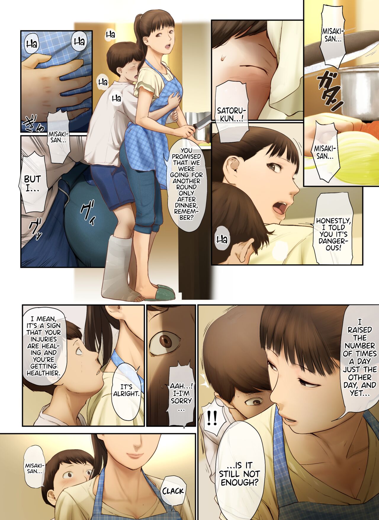 [Chinjao Girl. (Special G)]Tonari no Onee-san no Shitagi o Nusundara Kiseki ga Okita Hanashi o Shiyou |  Let’s Talk About the Story of A Miracle that Happened When I Stole the Underwear of the Lady Next Door[English] [Sonarin迫] Page 45