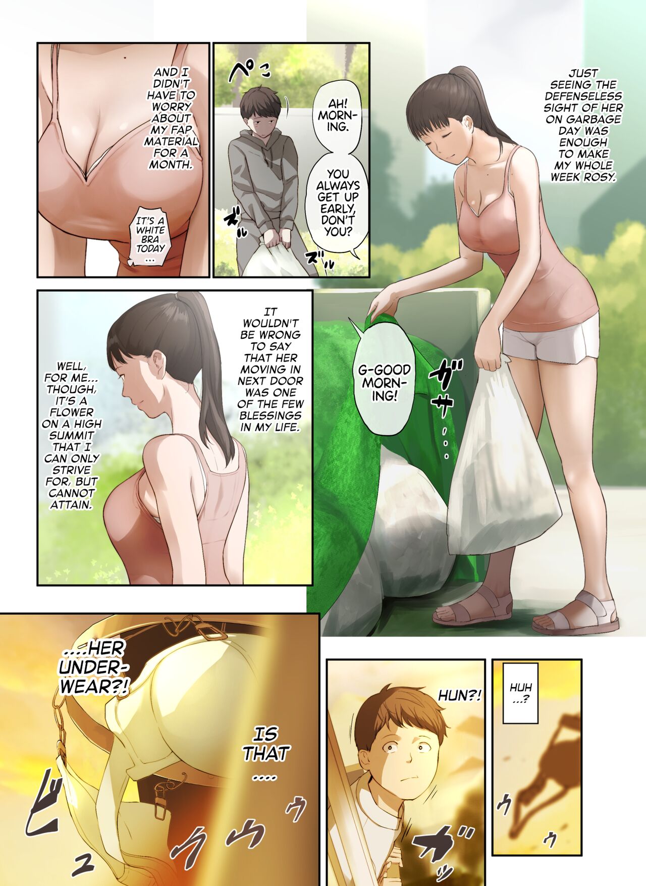 [Chinjao Girl. (Special G)]Tonari no Onee-san no Shitagi o Nusundara Kiseki ga Okita Hanashi o Shiyou |  Let’s Talk About the Story of A Miracle that Happened When I Stole the Underwear of the Lady Next Door[English] [Sonarin迫] Page 6