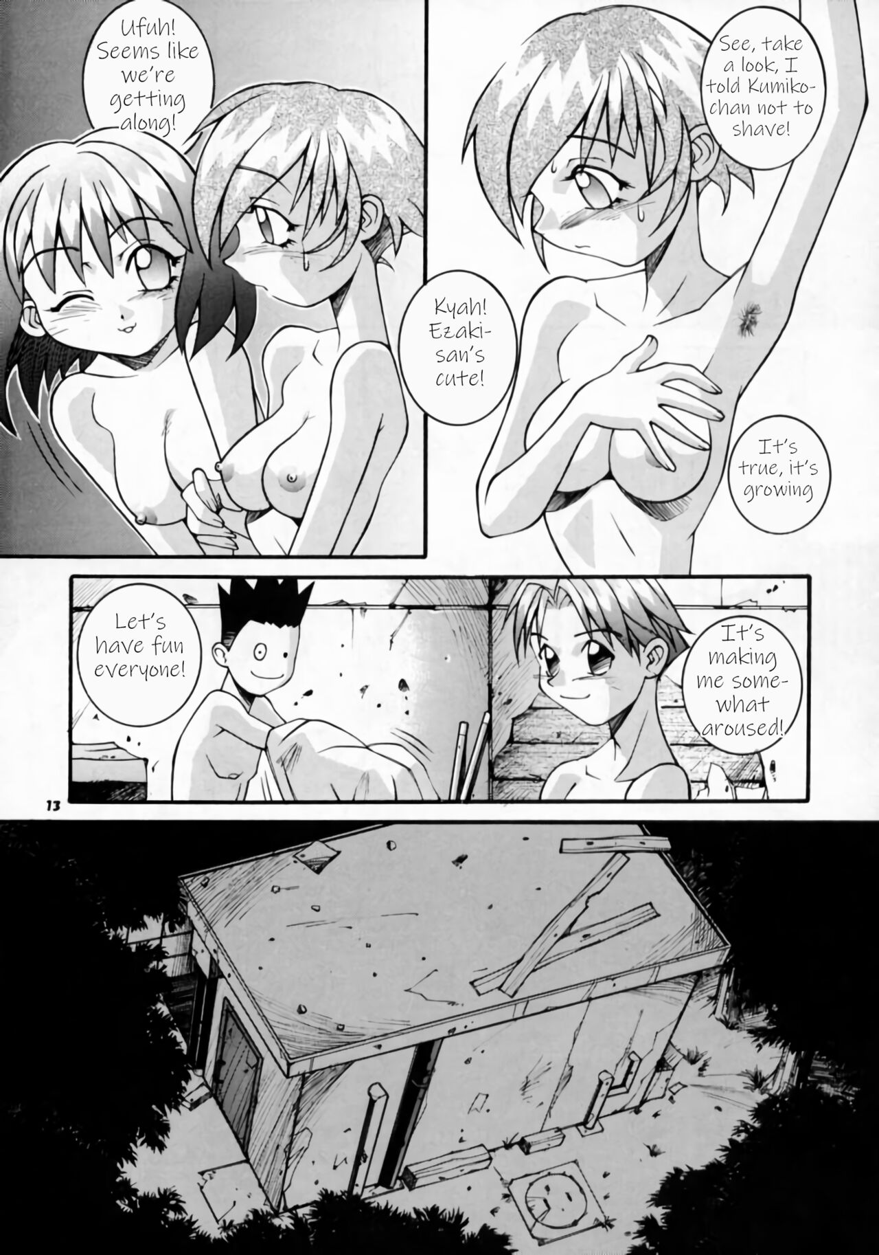 (C52) [Steel Mayonnaise (Higuchi Isami)]Nijiirochou no Kiseki(Steel Mayonnaise 1) (Quiz Nanairo Dreams) [English] [q91] Page 11