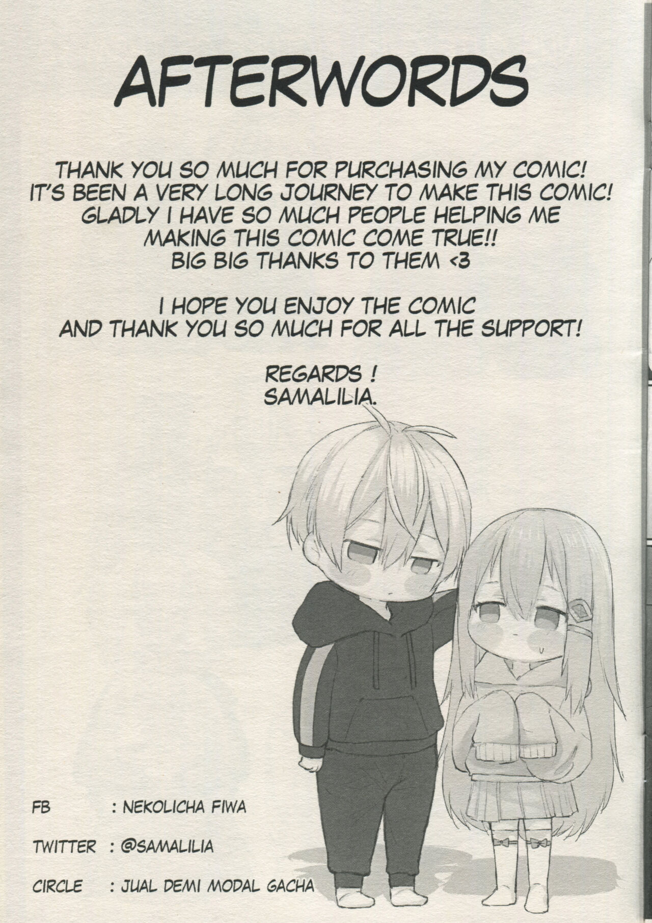 (COMIFURO 15) [Jualan Demi Modal Gacha (Samalilia)]accidental love[English] Page 30