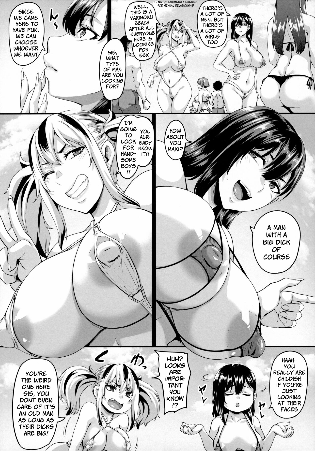 (C99) [Tiramisu Tart (Kazuhiro)]Kazoku Ryokou wa Yarimoku Beach de Sex Zanmai ~Onee-chan Hen~[English] (LSC_TRANSLATIONS) Page 7