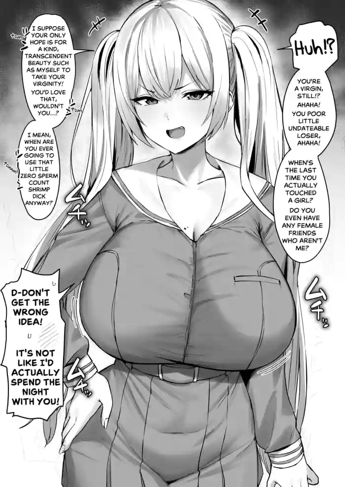 [Hotate-chan]Katte ni Doutei to Kanchigai shite kuru Kotekote no Tsundere Kinpatsu Twintail | Tsuper Tsundere Twintail Blonde Mistakes You as a Virgin[English] [SaLamiLid]