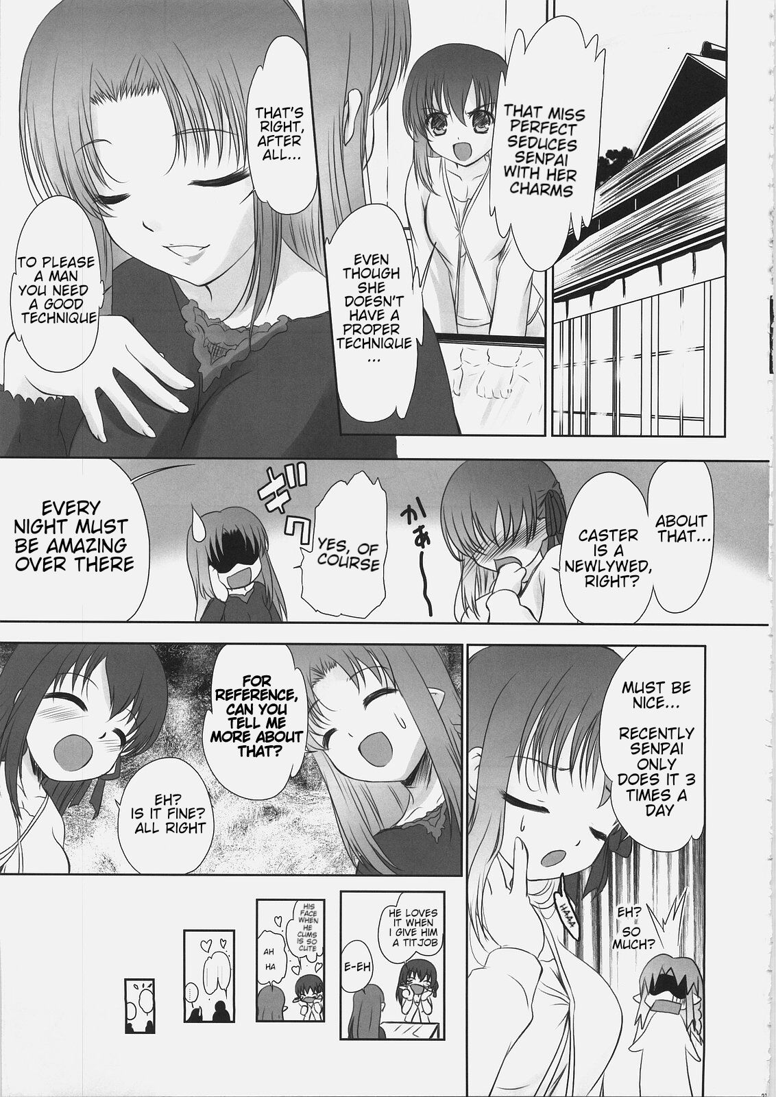 (C69) [Tamaranchi (Q-Gaku, Shinbo Tamaran)]EX PERIENCE(Fate/stay night) [English] Page 26