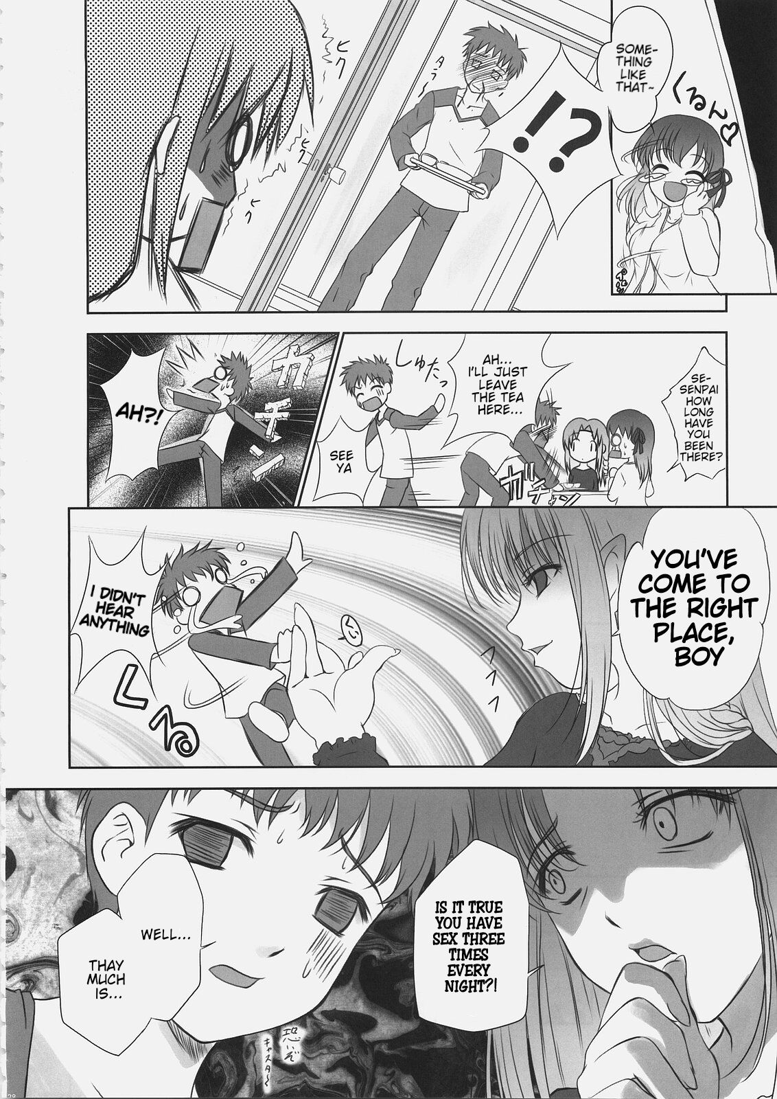 (C69) [Tamaranchi (Q-Gaku, Shinbo Tamaran)]EX PERIENCE(Fate/stay night) [English] Page 27