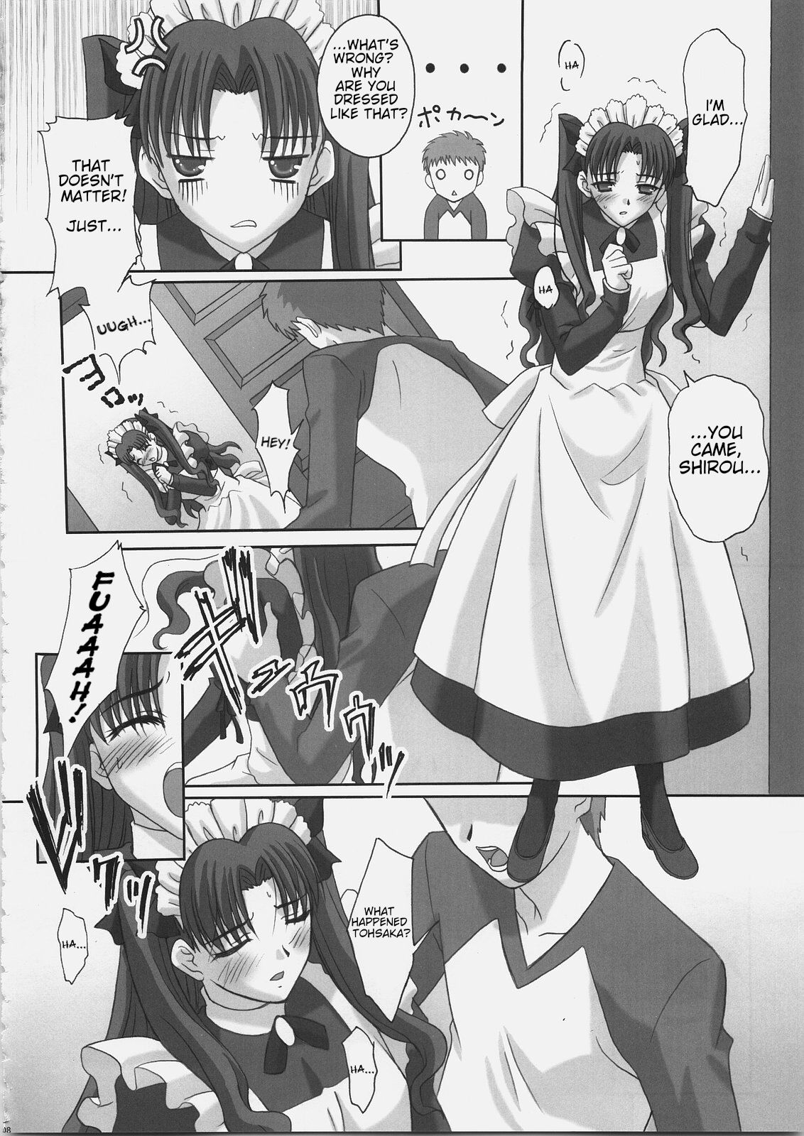 (C69) [Tamaranchi (Q-Gaku, Shinbo Tamaran)]EX PERIENCE(Fate/stay night) [English] Page 7