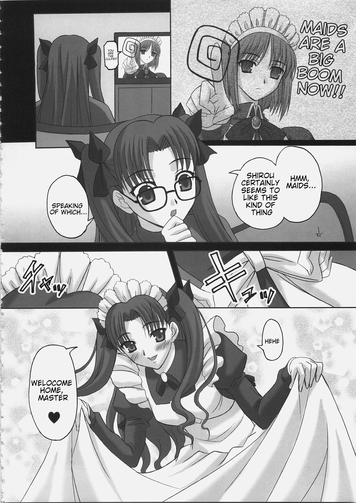(C69) [Tamaranchi (Q-Gaku, Shinbo Tamaran)]EX PERIENCE(Fate/stay night) [English] Page 9