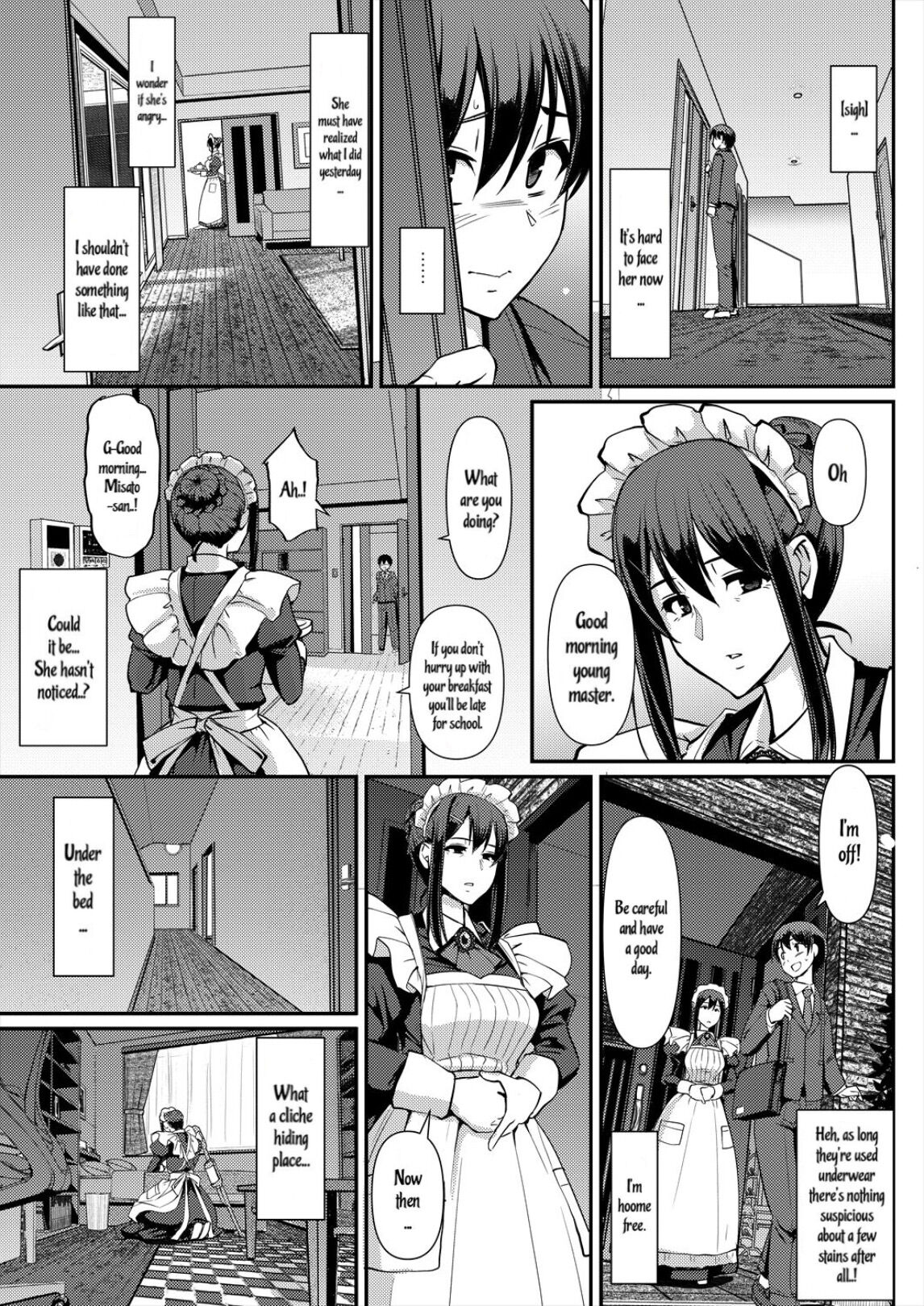 [Jinsei Yokosuberi. (Alexi Laiho)]Maid no Oshigoto. | Maid's Work Redraw.[Digital] [English] Page 11
