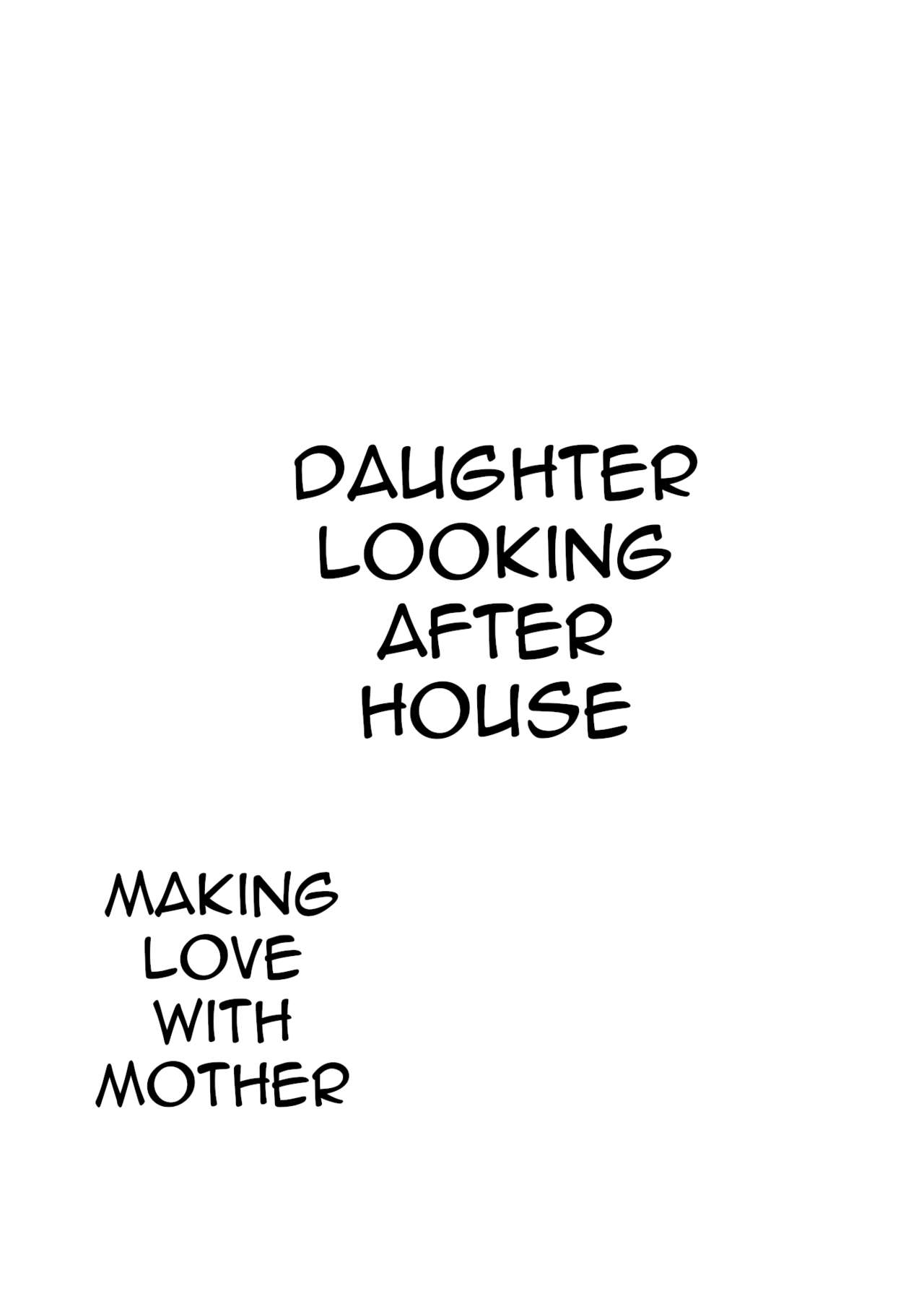 [Oozora Kaiko (Kaiko)]Haha ni Koishite Tokubetsu Hen 3 Making Love with Mother Special 3[English][Amoskandy] Page 54