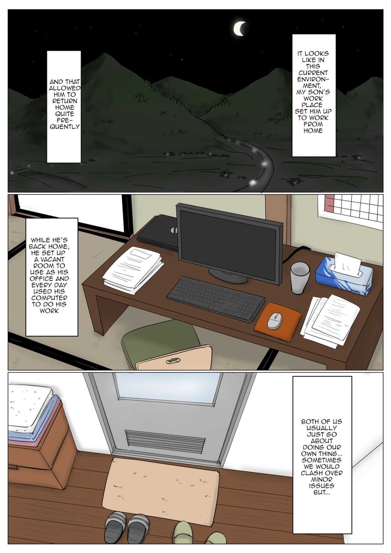 [Oozora Kaiko (Kaiko)]Haha ni Koishite Tokubetsu Hen 3 Making Love with Mother Special 3[English][Amoskandy] Page 7