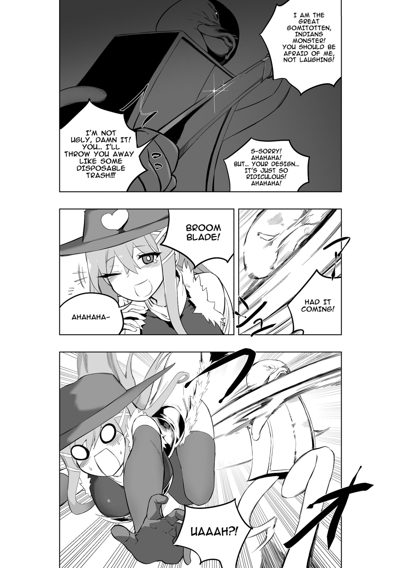 [Yumekakiya (MuuMuu, Kinbakuman)]Mahou Shoujo Western Girls Comic 7-wa Zenpen[English] Page 13