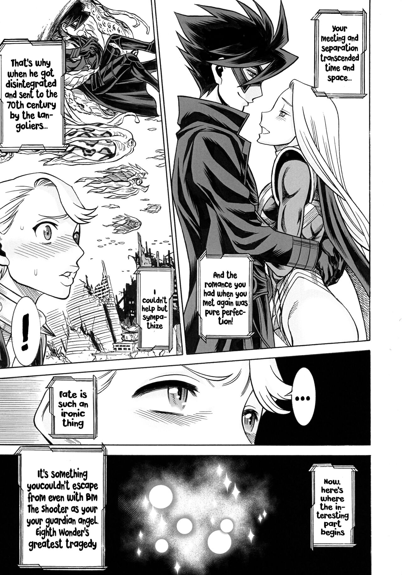 (C97) [Tamakiya (Gemma, Tamaki Nozomu)]UNCANNY EIGHTHWONDER No.3(Uchi no Musume ni Te o Dasuna!)(English) Page 16