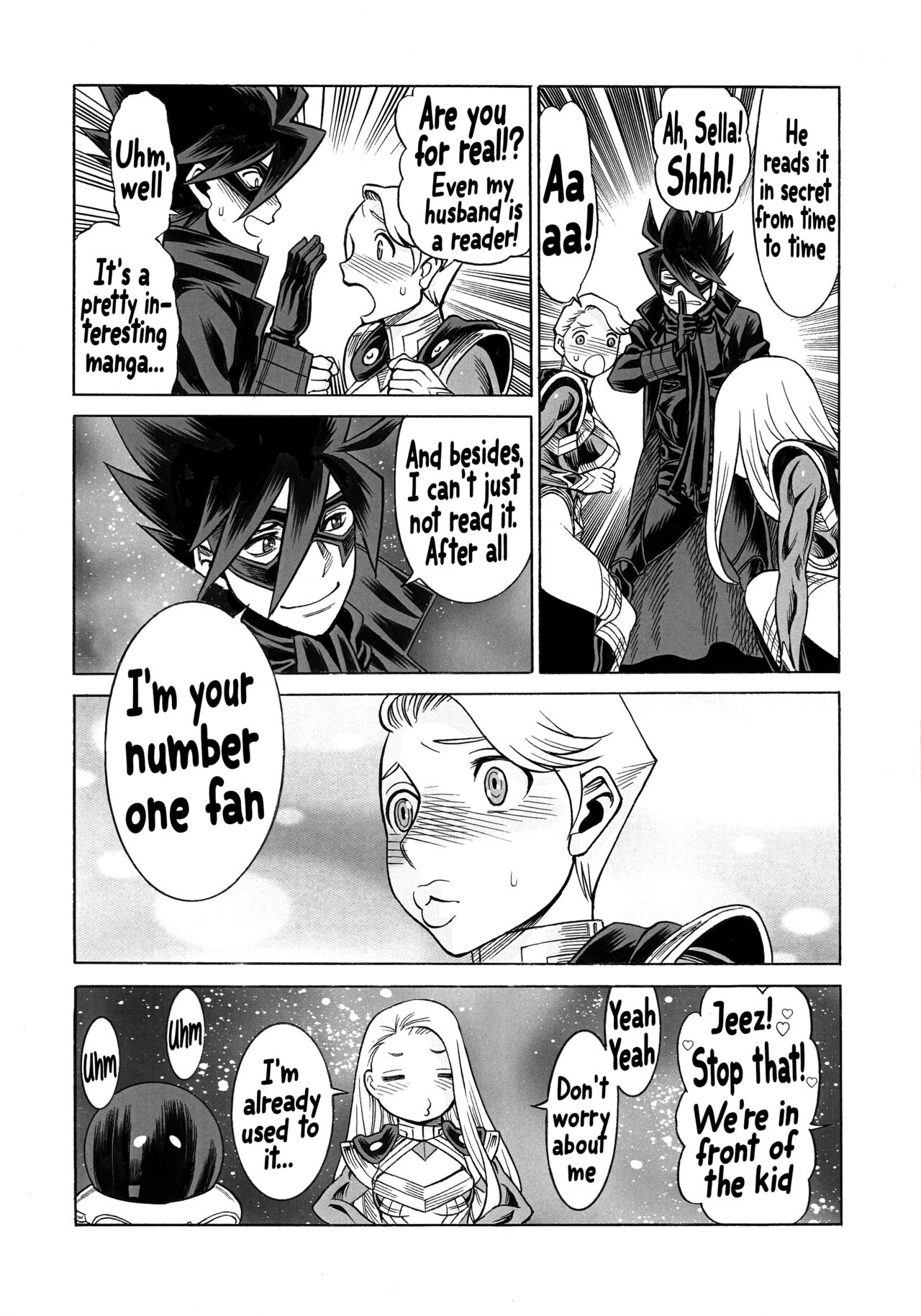 (C97) [Tamakiya (Gemma, Tamaki Nozomu)]UNCANNY EIGHTHWONDER No.3(Uchi no Musume ni Te o Dasuna!)(English) Page 40