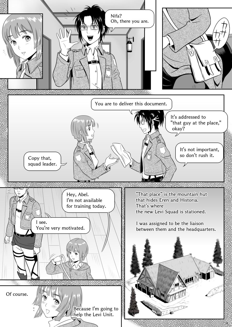 [Yamakuwa Amago]Heichou, Message ga Arimasu! Vol.1 | Cap, I have a message for you. Vol. 1(Shingeki no Kyojin) [English] Page 5
