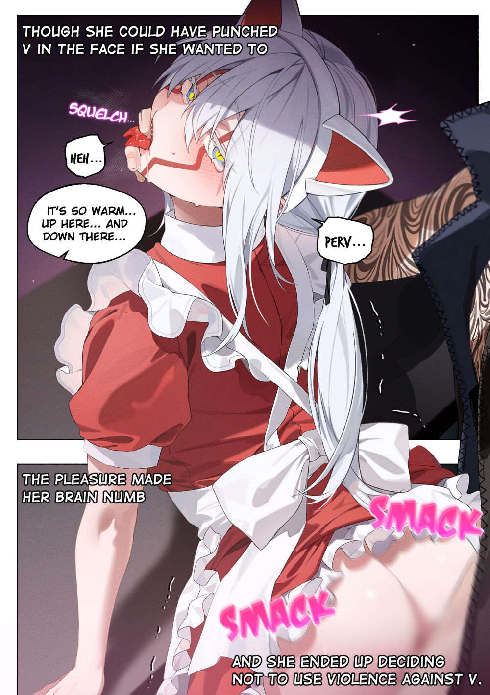 [bechu]Maid DT female Nero CG(❗️V/Nero♀️) [English] Page 8