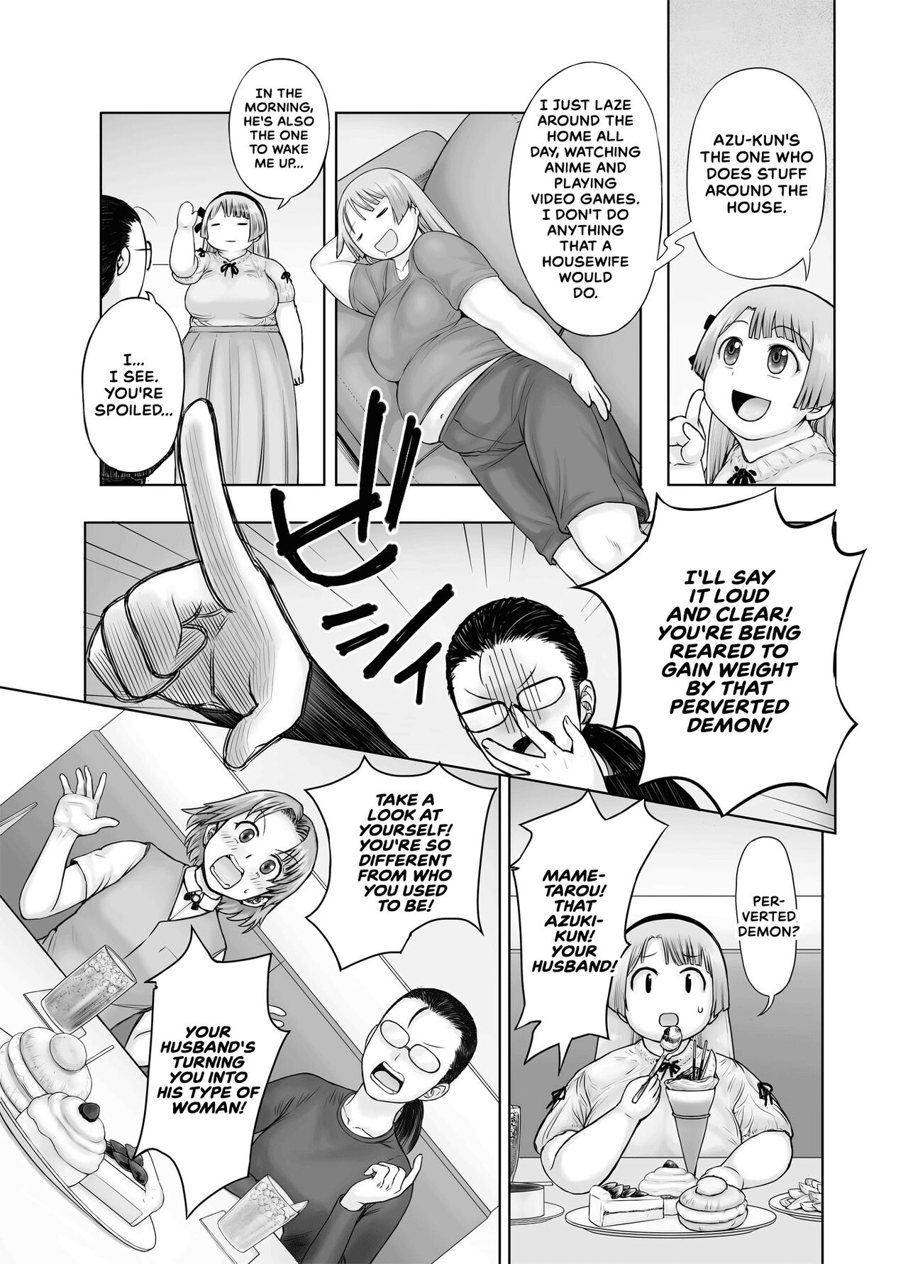 [Marumaru Arumajiro (Majirou)]Watakushi, Futotte Shimaimashita ga?[English] [CulturedCommissions] Page 16