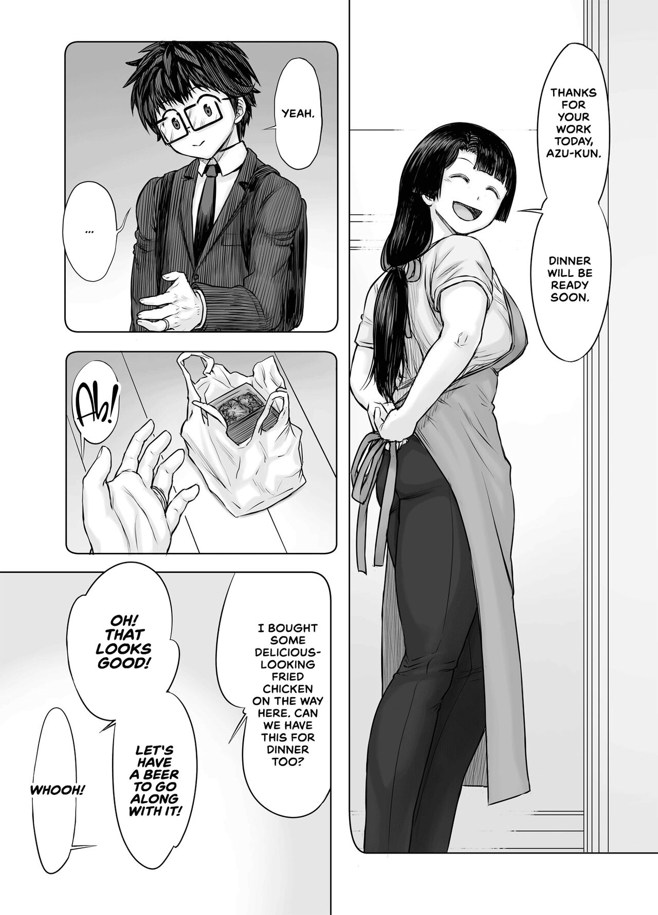 [Marumaru Arumajiro (Majirou)]Watakushi, Futotte Shimaimashita ga?[English] [CulturedCommissions] Page 58