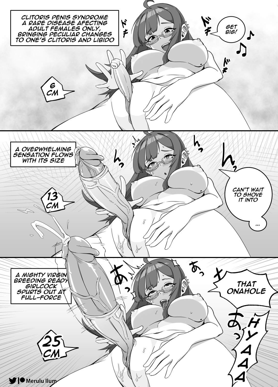 [Merulu Ilum]Masturbation with a Giant Dick, Let's have fun![English] Page 6