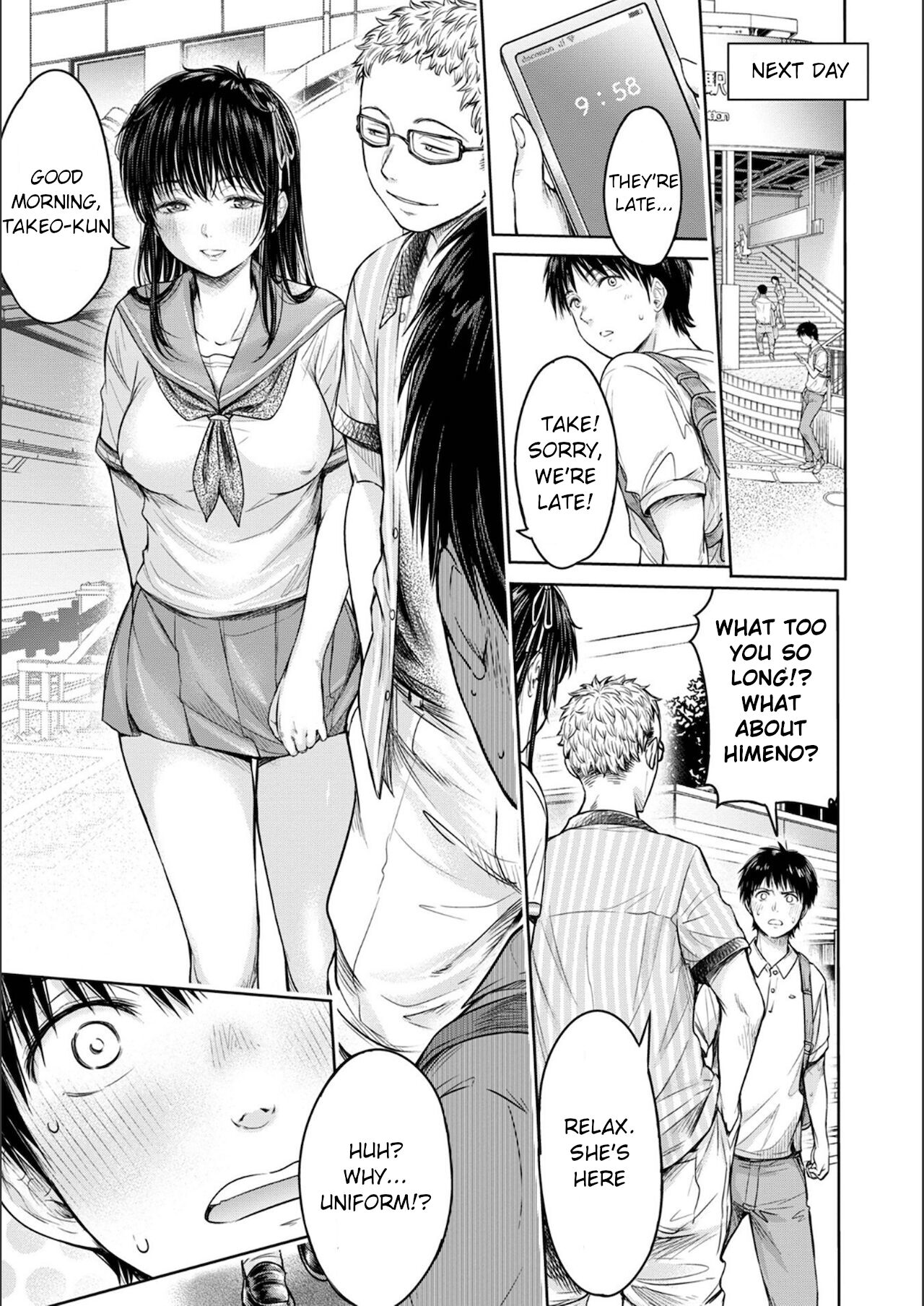 [H9]Kanojo ni Kokuhaku Suru Mae ni Tomodachi ni Nakadashi Sareta... Ch. 5 Page 9