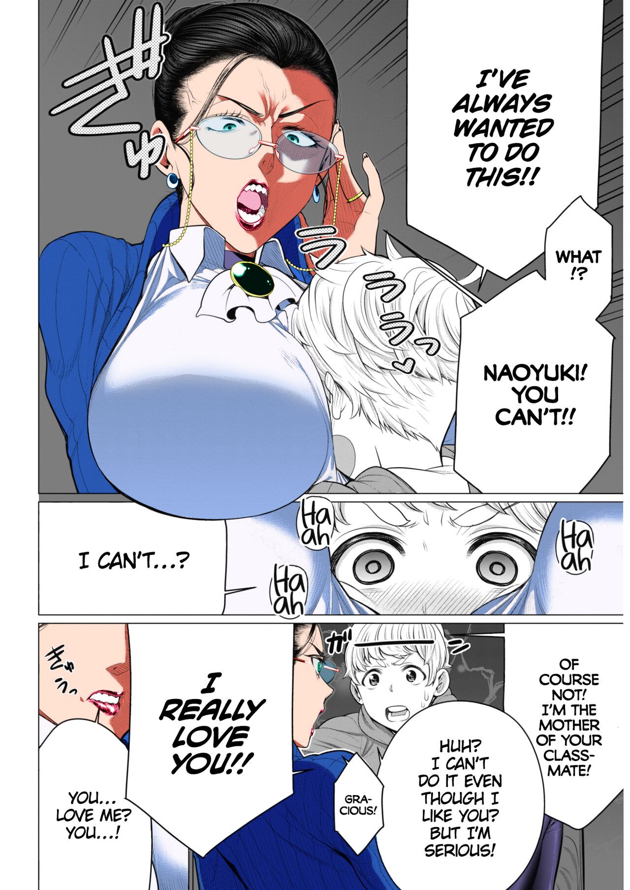 [Minamida Usuke]Dokidoki Kyouiku Mama | Heart-Pounding Helicopter Mom(COMIC HOTMiLK Koime Vol. 17) [English] [Colorized] [TLL + mrwayne] [Shirosaki Scans] [Digital] [toxi¢HMV] Page 4