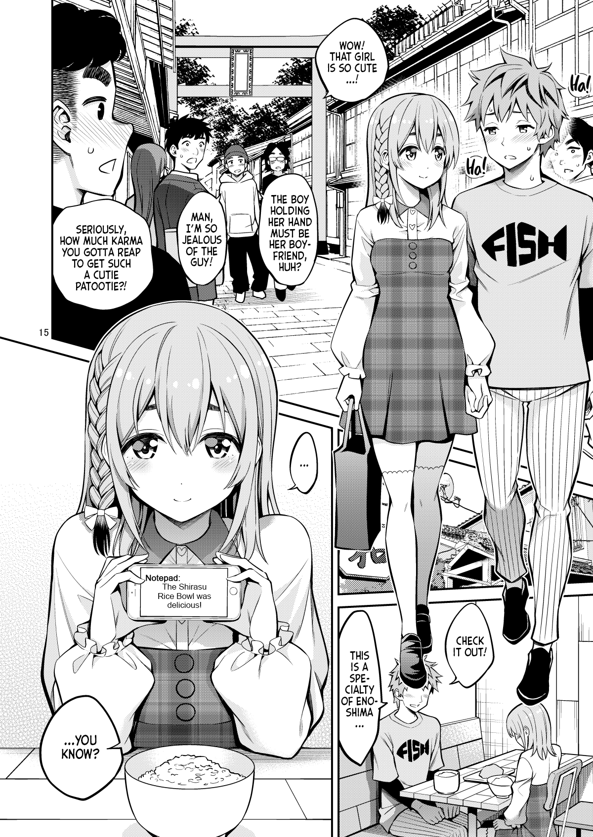[Popochichi (Yahiro Pochi)]Rental Kanojo Osawari Shimasu 08 (Kanojo, Okarishimasu) | Touch -A- Girlfriend 08![English] [Team Rabu2] [Digital] Page 15
