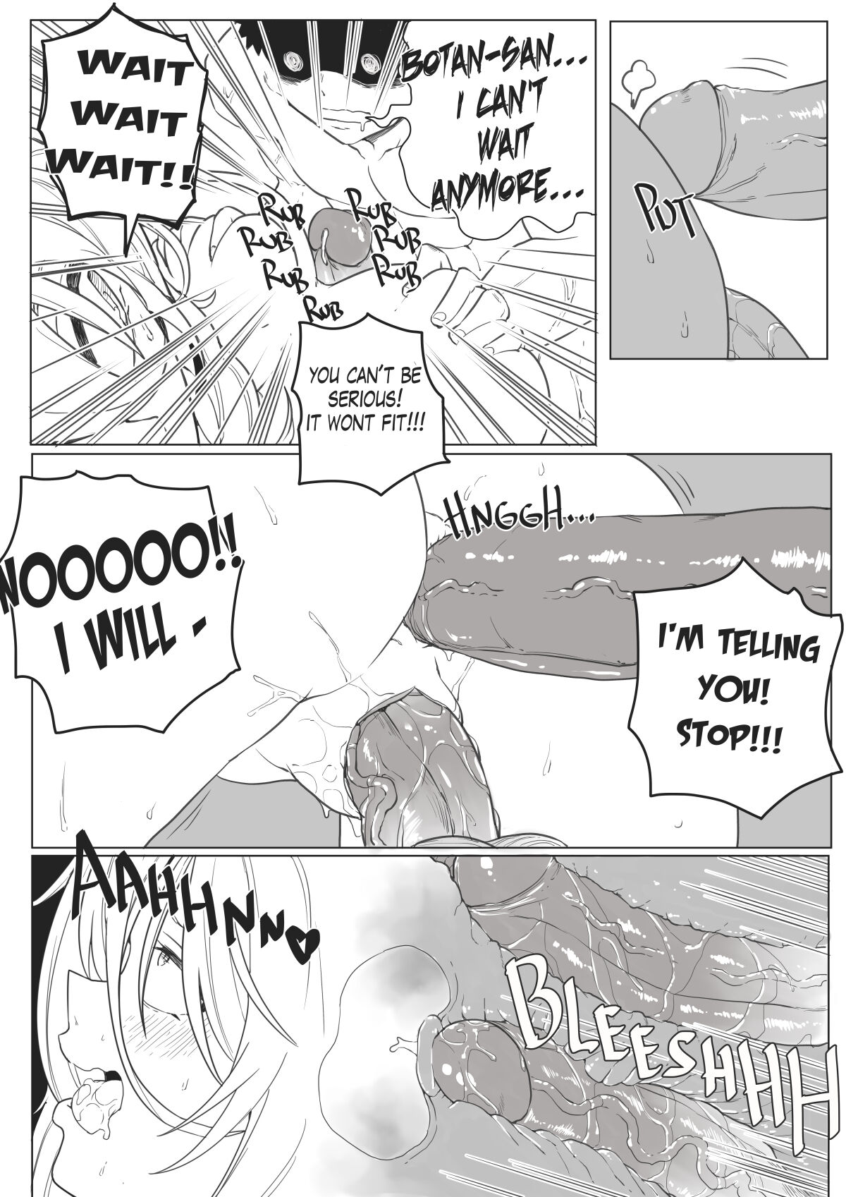 [0Ero]SSRB FUCK(Shishiro Botan) [English] Page 9