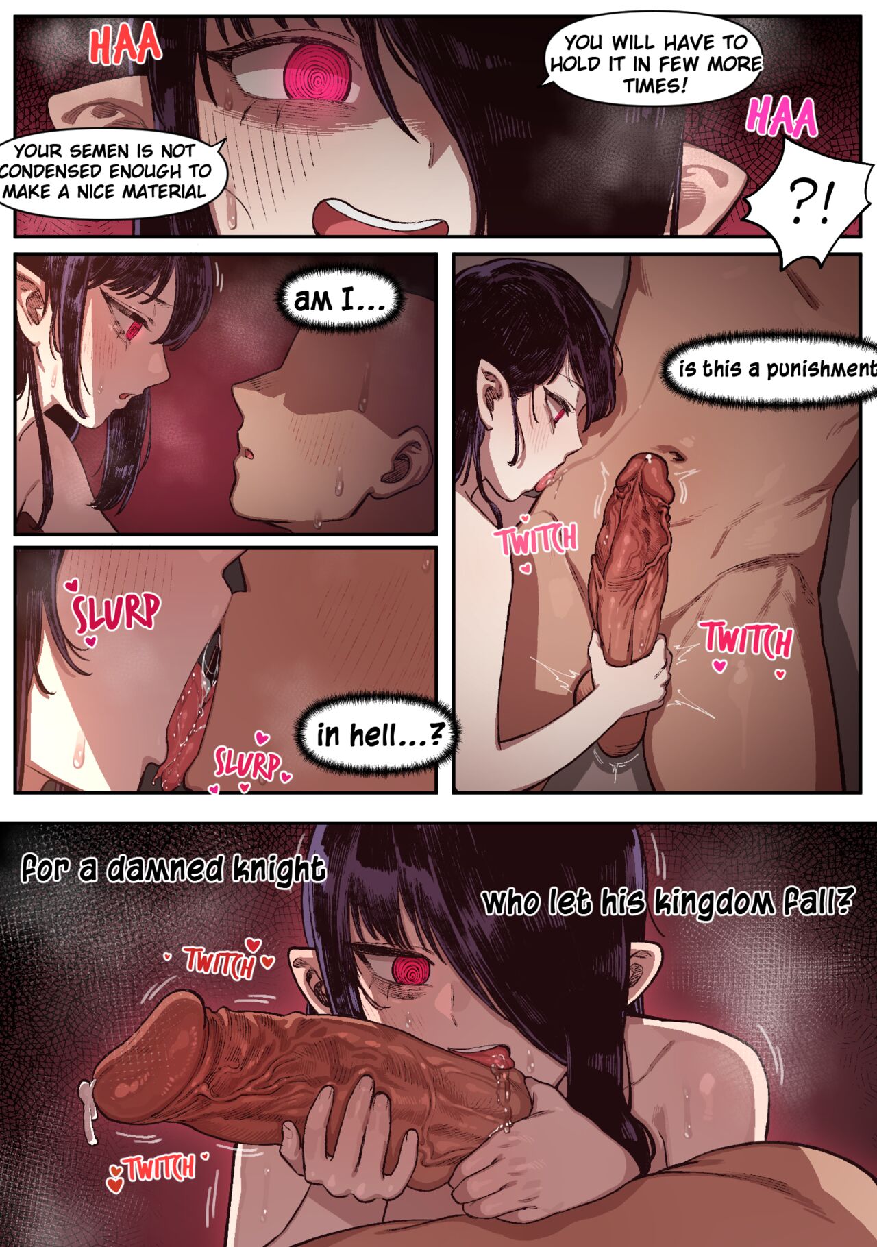 [6no1]Knight of the Fallen Kingdom 1(23.02) [English] [Uncensored] Page 8
