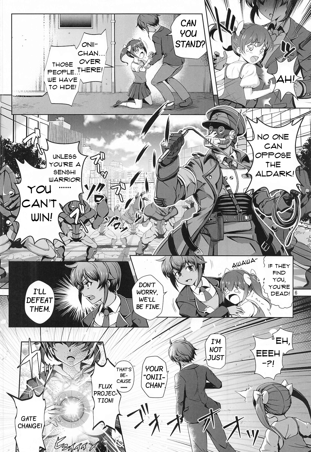 (Akihabara Doujinsai 4) [Tanpatsu Kikaku (DHA)]Choukou Senshi wa Aragaenai!(Chou Koudaisen Escalation Heroines) [English] [Incomplete] Page 3