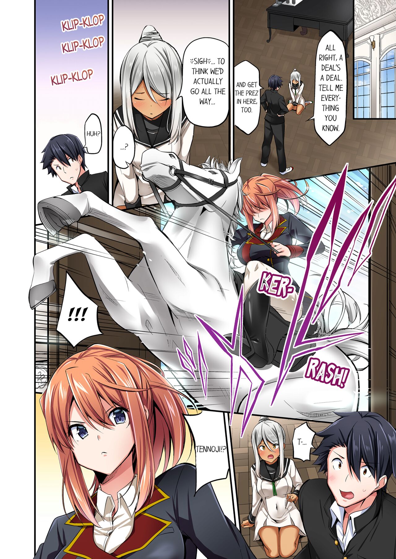 [YUUKI HB]Jouba Joshi ni Kijouraretai tsu! | Cowgirl's Riding-Position Makes Me Cum Volume 1 - 10[English] [Decensored] Page 449