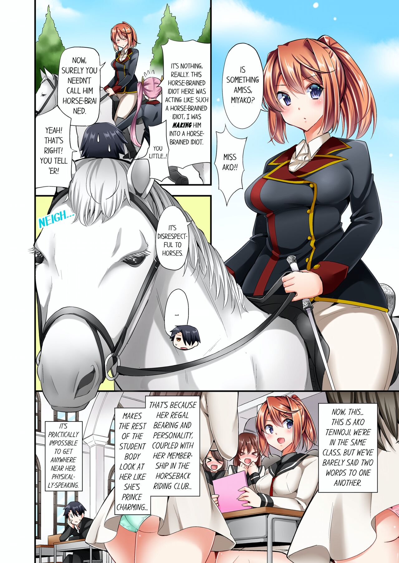 [YUUKI HB]Jouba Joshi ni Kijouraretai tsu! | Cowgirl's Riding-Position Makes Me Cum Volume 1 - 10[English] [Decensored] Page 6