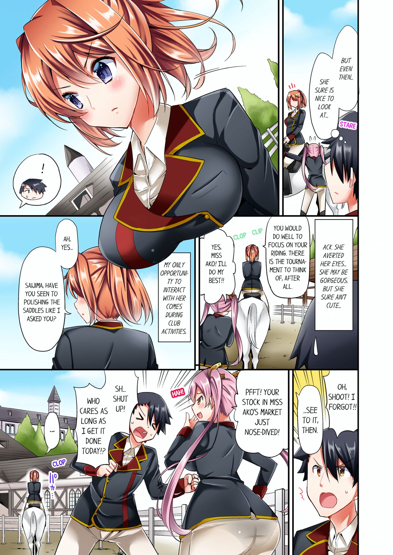 [YUUKI HB]Jouba Joshi ni Kijouraretai tsu! | Cowgirl's Riding-Position Makes Me Cum Volume 1 - 10[English] [Decensored] Page 7