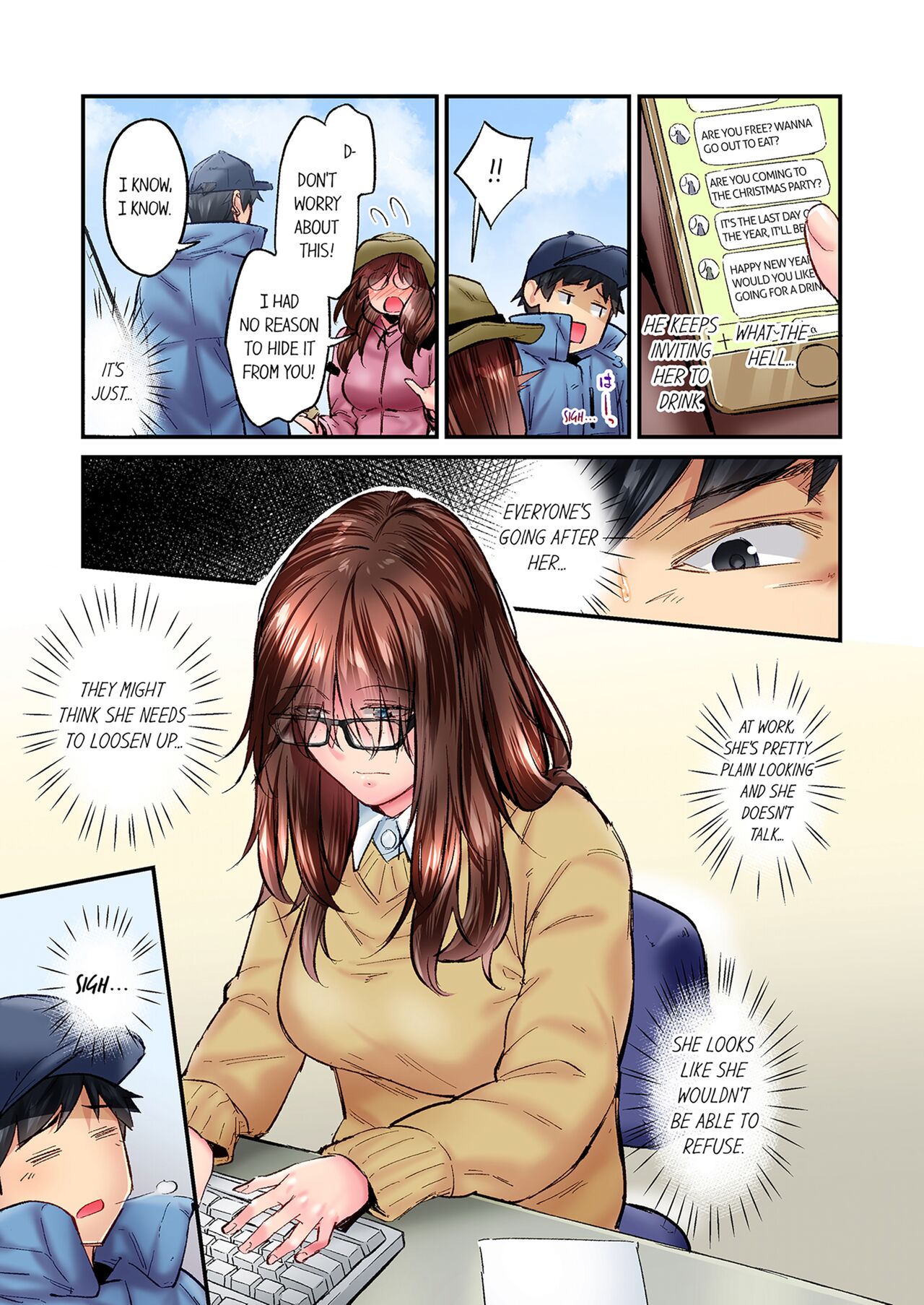 [Iburo.]Jimiko wa Igai ni Erokatta | Simple yet Sexy Vol. 6[English] [Decensored] Page 55