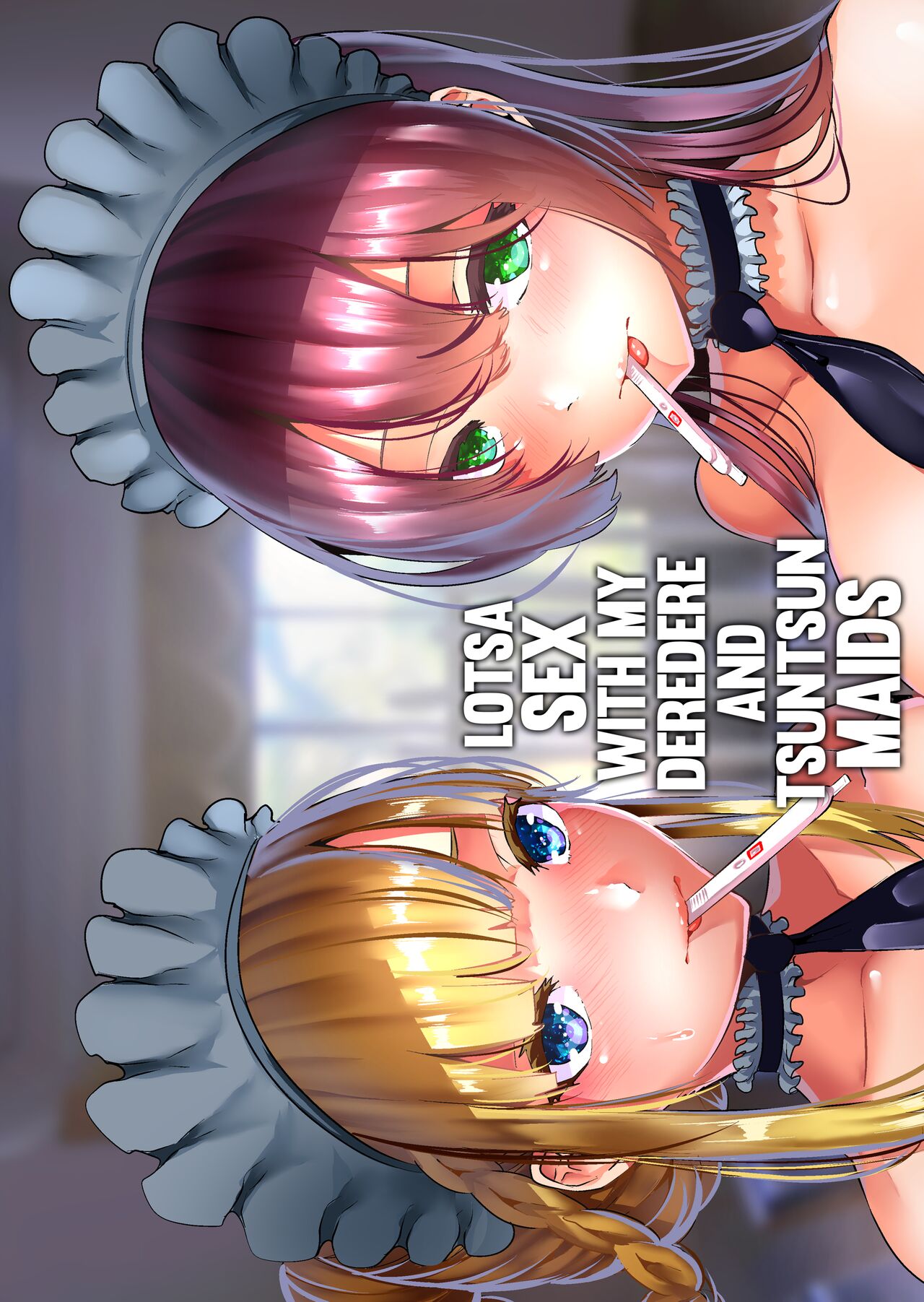 [Karazishibotan (Bota Mochito)]Deredere Maid to Tsuntsun Maid Shikotama Ecchi | Lotsa Sex With My Deredere and Tsuntsun Maids[English] {2d-market.com} [Decensored] [Digital] Page 23